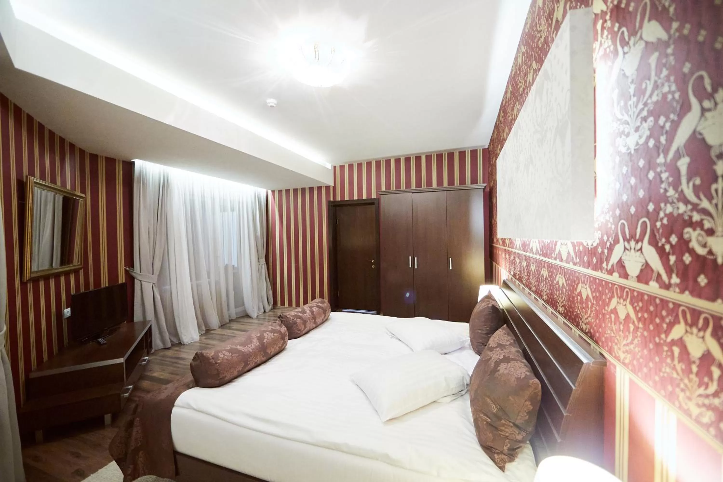 Bed in Hotel Belvedere