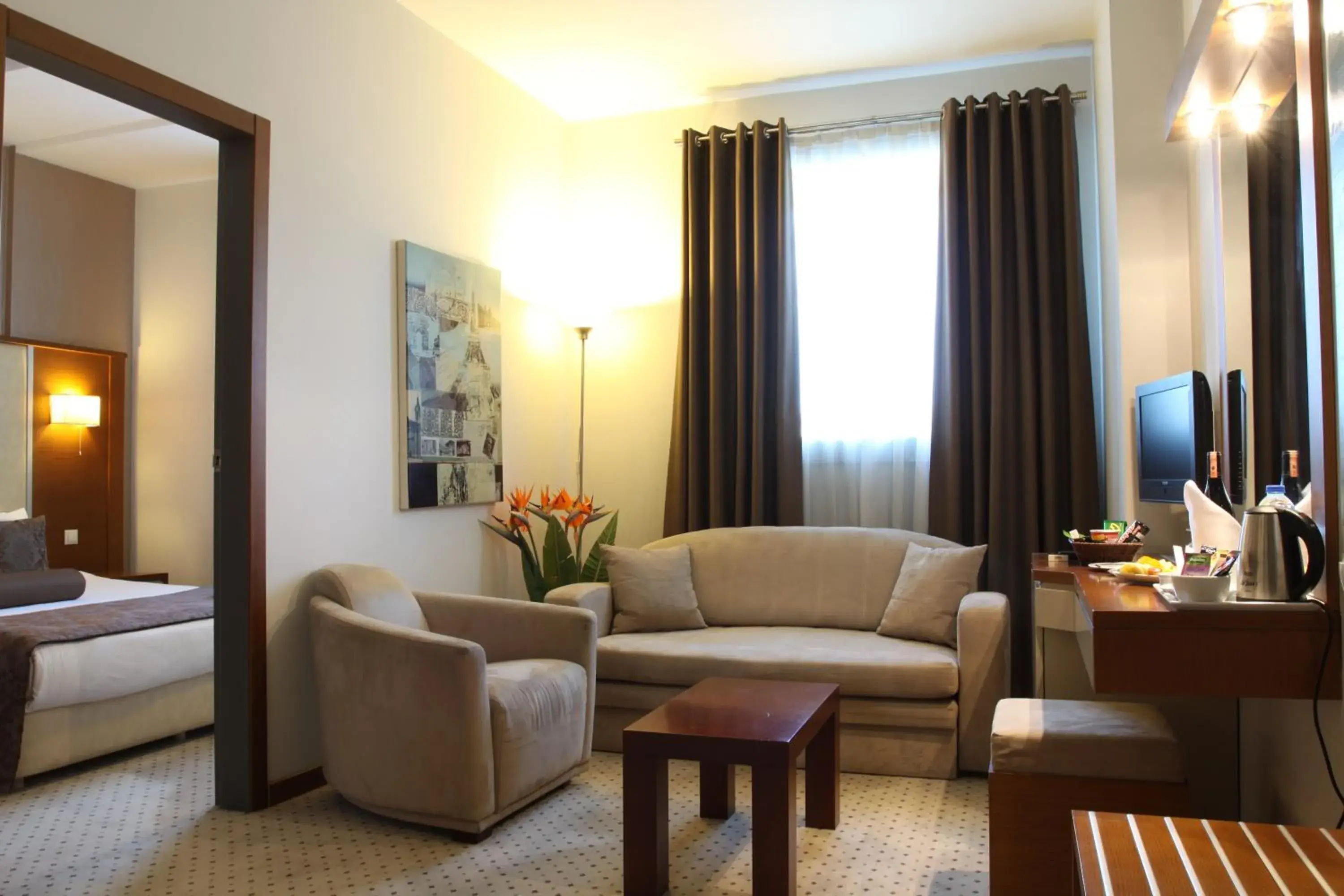 Living room in Blanca Hotel Living room in Blanca Hotel