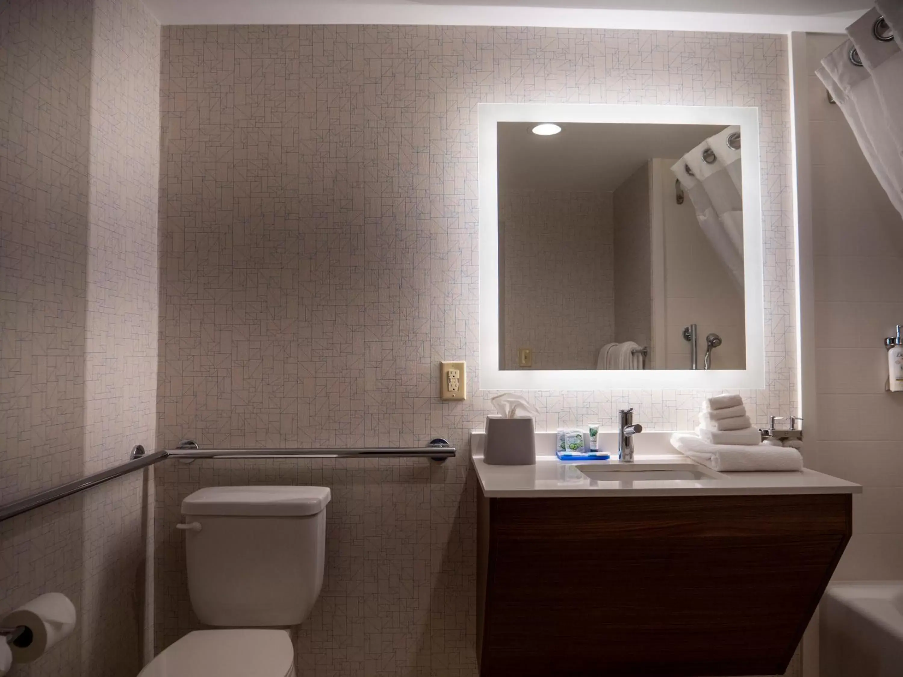 Bathroom in Holiday Inn Express & Suites Greenville Airport, an IHG Hotel