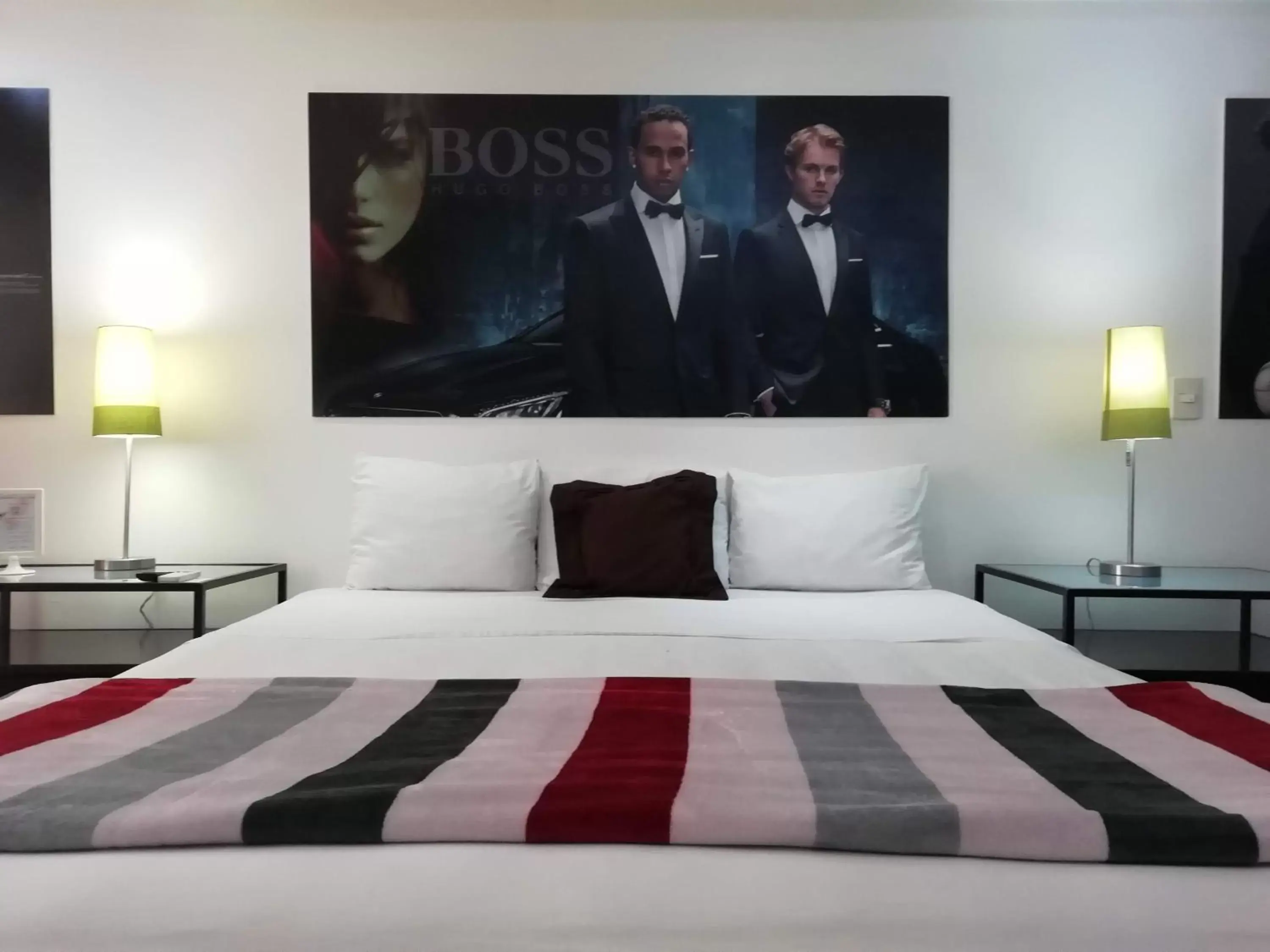 Bed in Spazio Boutique Hotel