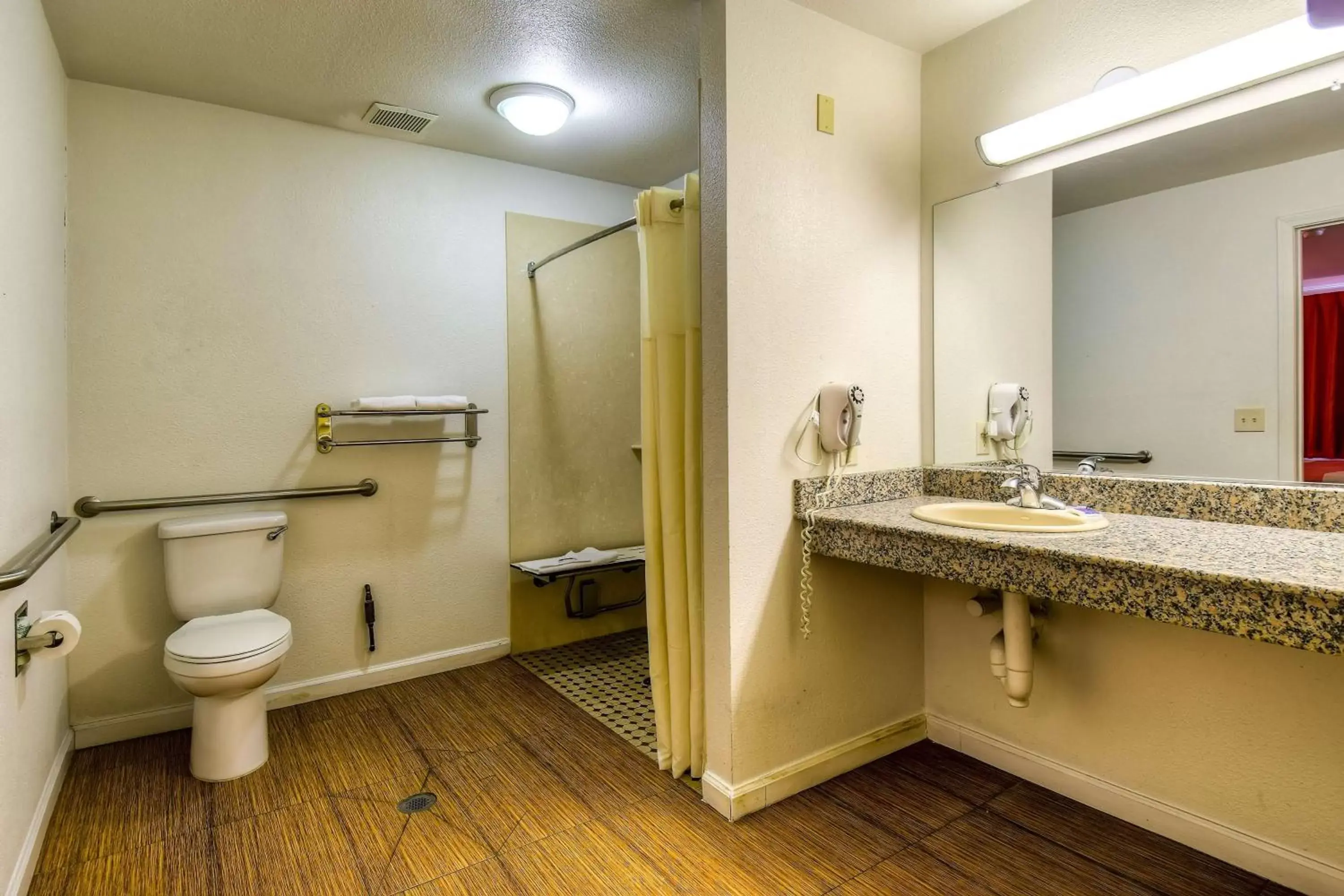 Shower, Bathroom in Motel 6-Menifee, CA