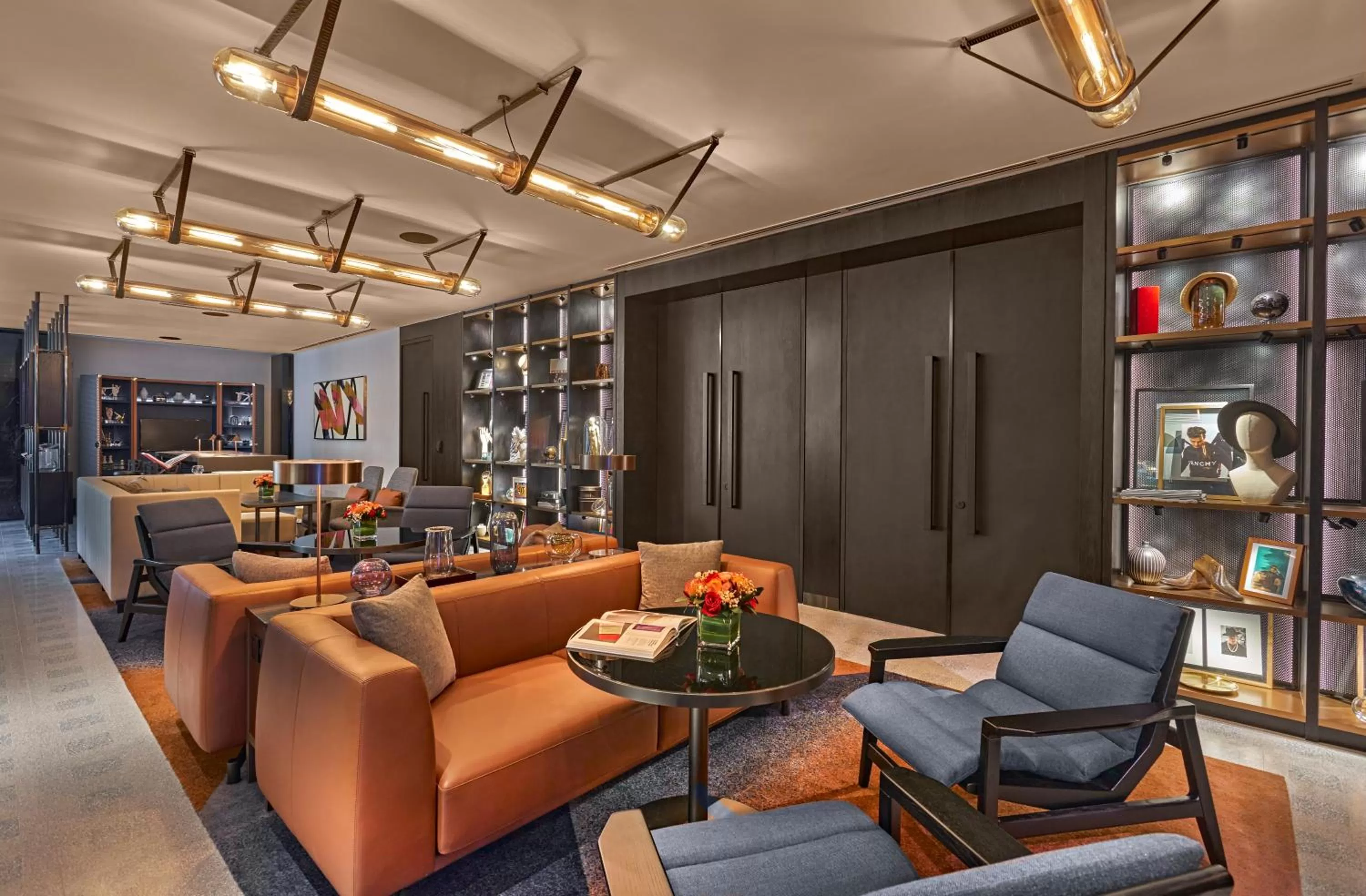 Seating area in Pullman Singapore Orchard