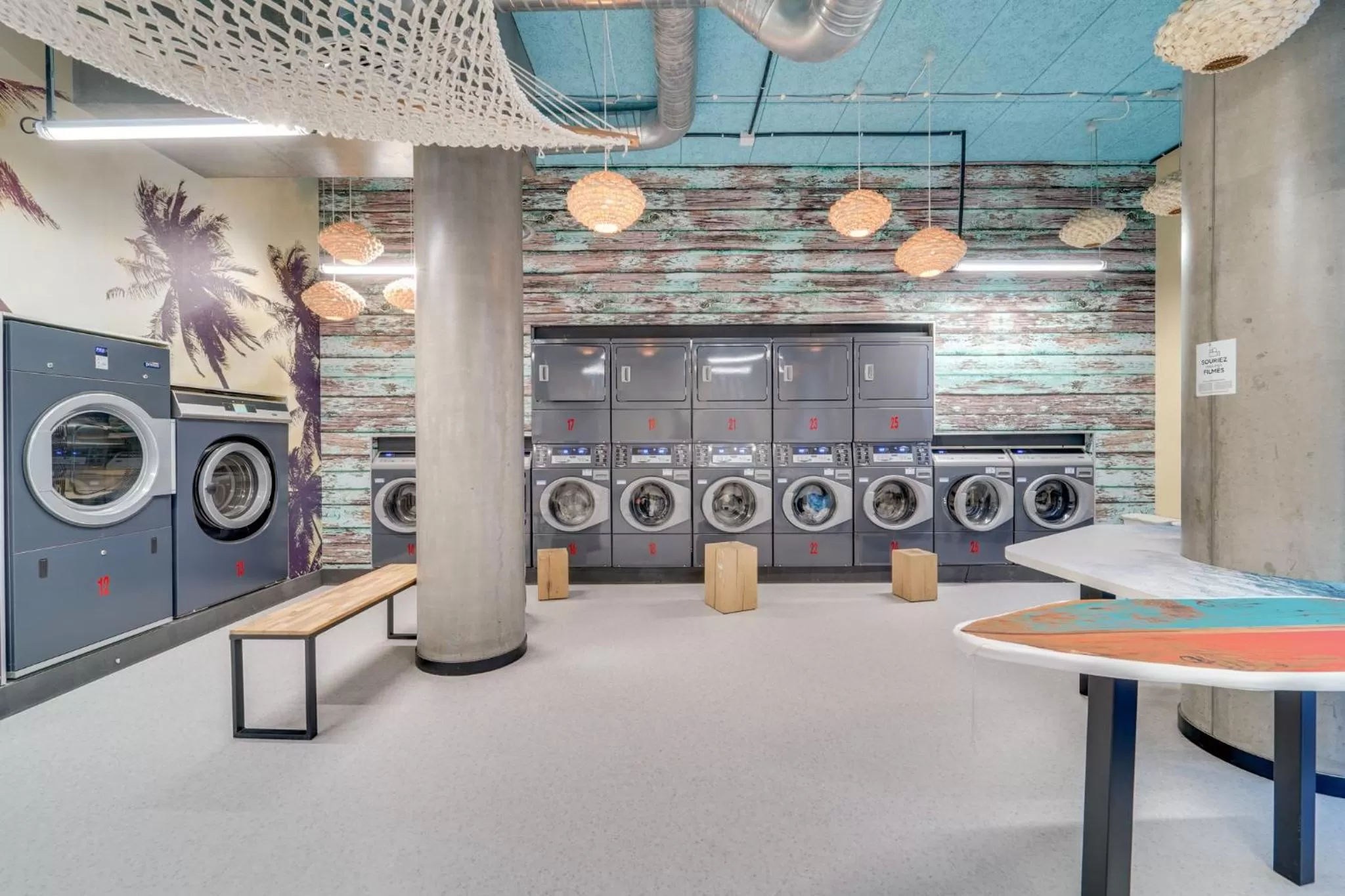 Area and facilities in ECLA Paris Massy Palaiseau