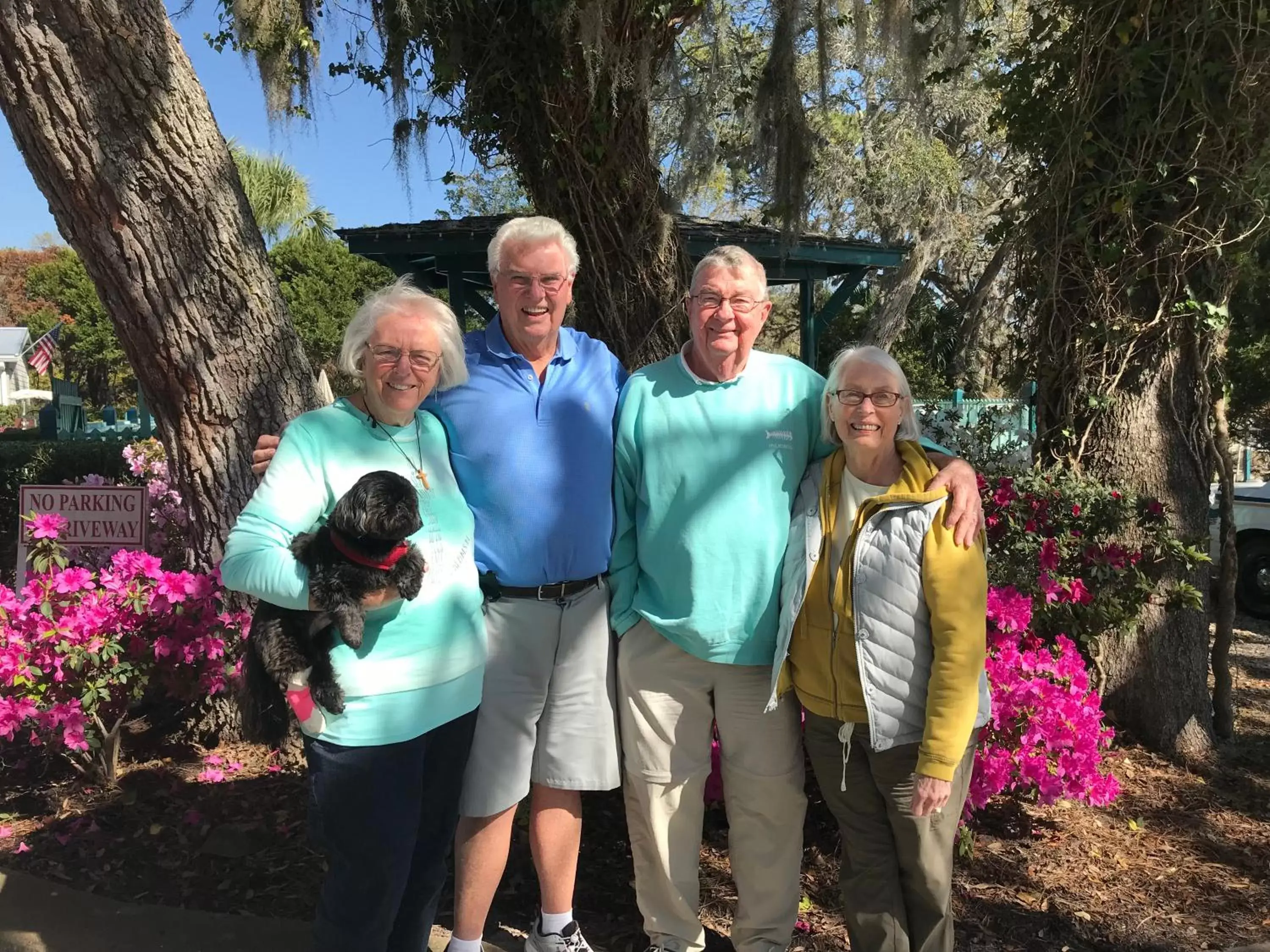 group of guests, Family in Steinhatchee River Inn and Marina