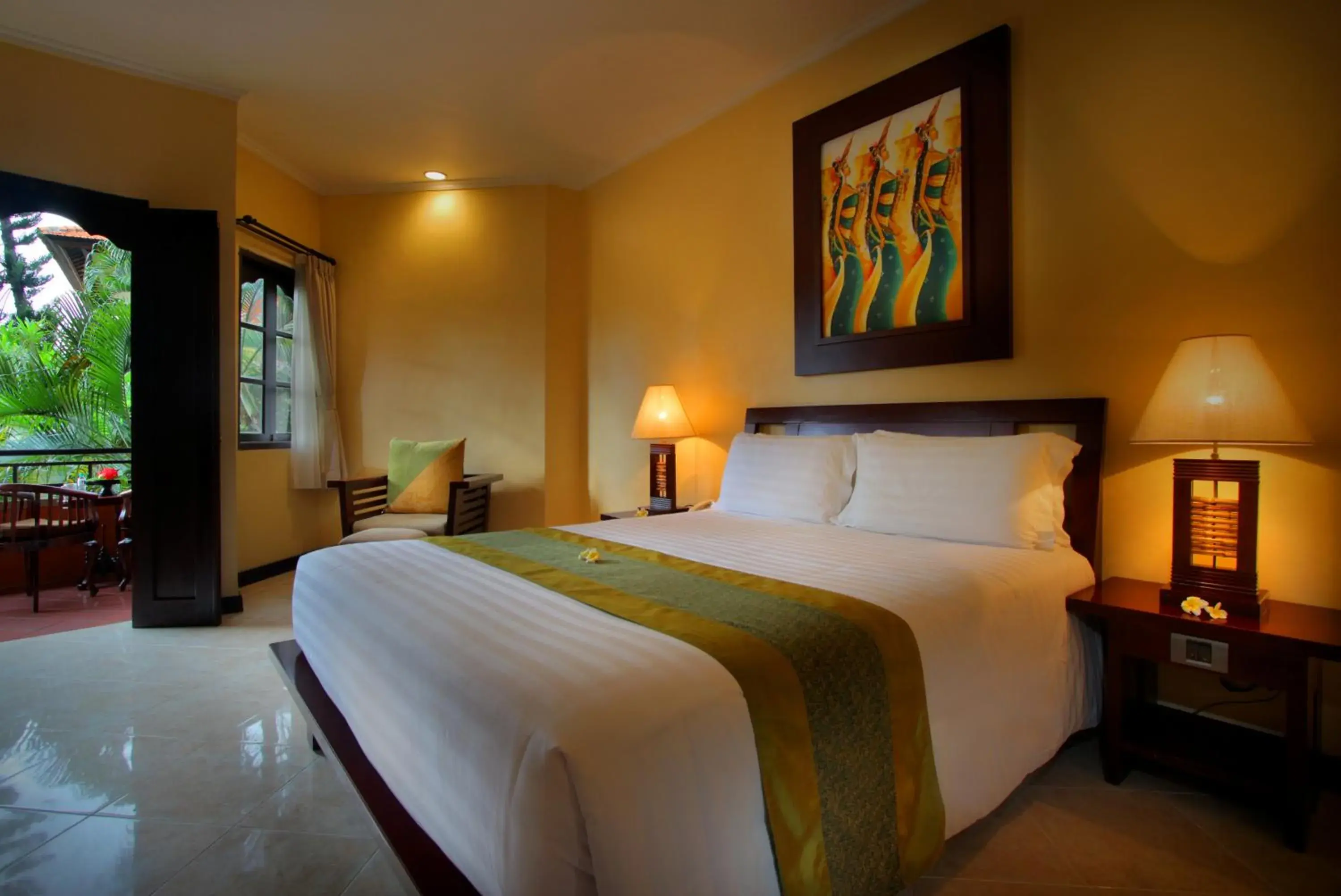 Bed in Adi Dharma Hotel Kuta