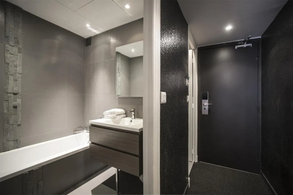 Bathroom in Hotel Schtak