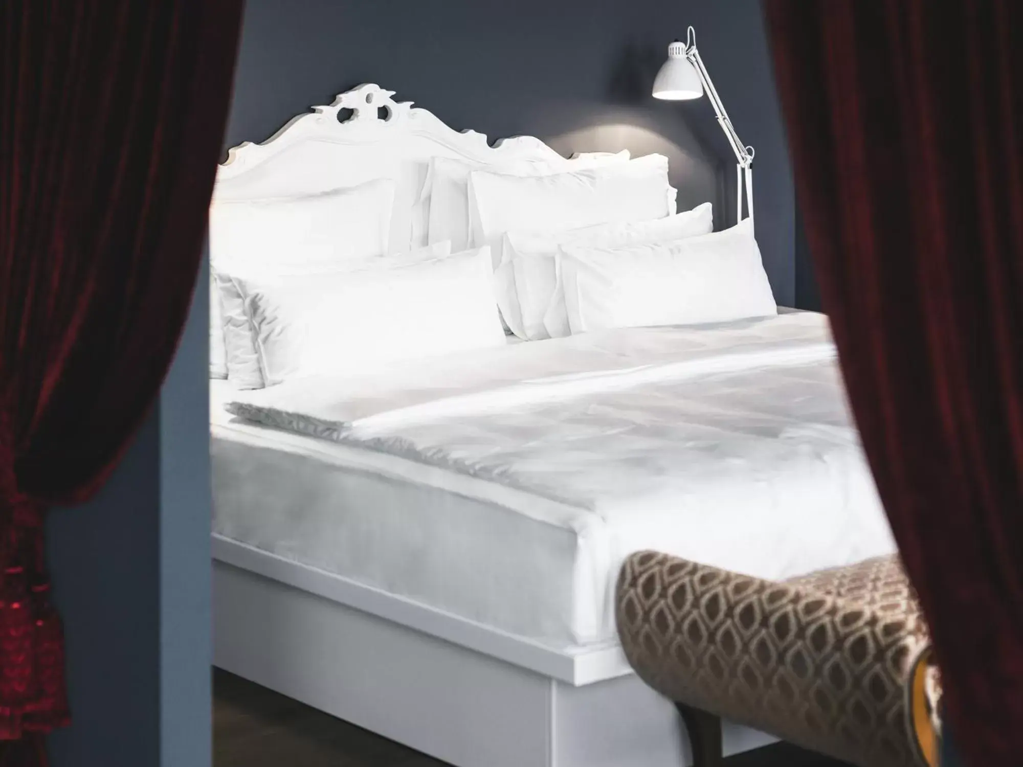 Bedroom, Bed in Grand Ferdinand Vienna – Your Hotel In The City Center Bedroom, Bed in Grand Ferdinand Vienna – Your Hotel In The City Center