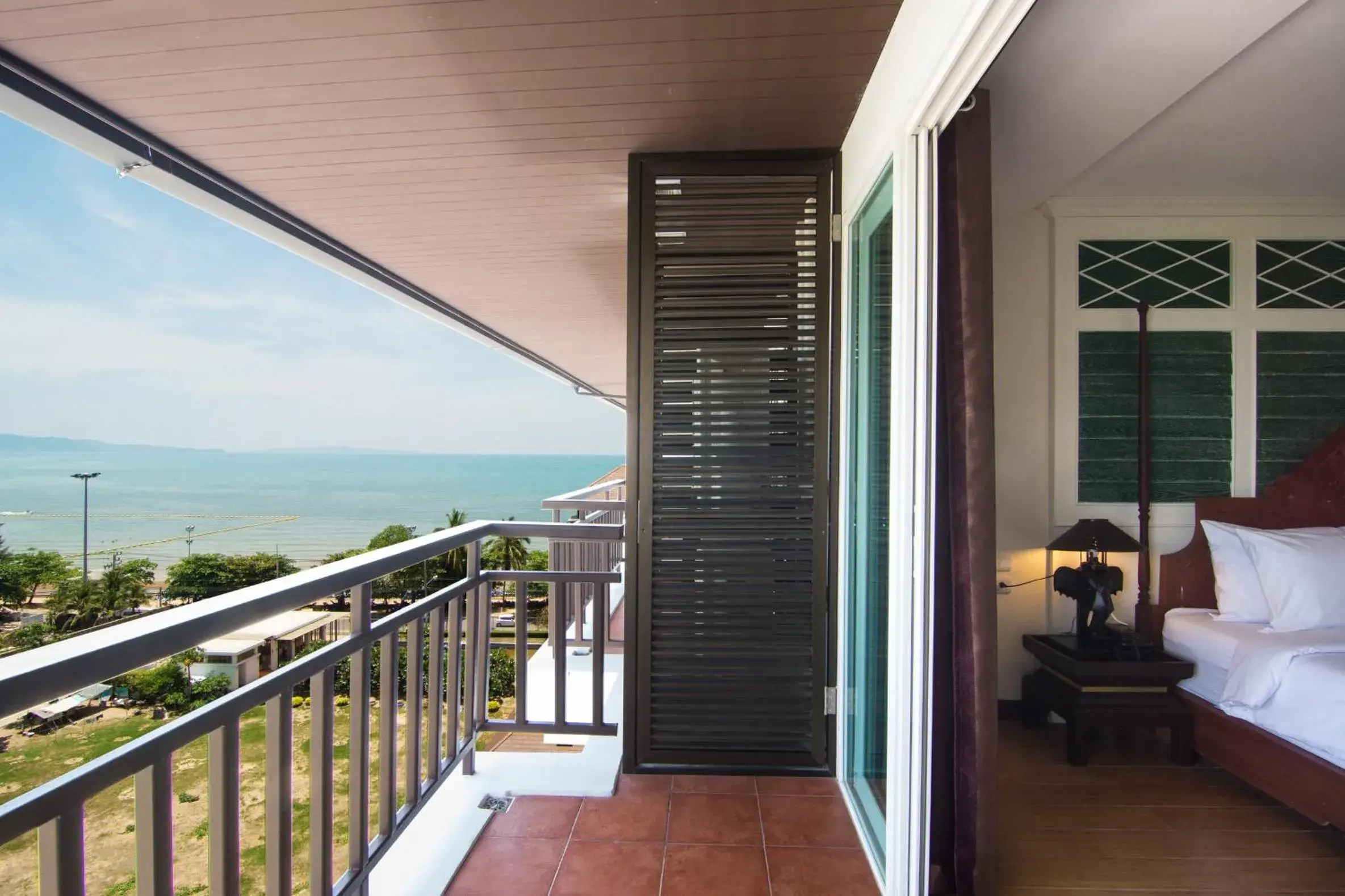 Balcony/Terrace in Royal Heritage Pavilion Jomtien Hotel