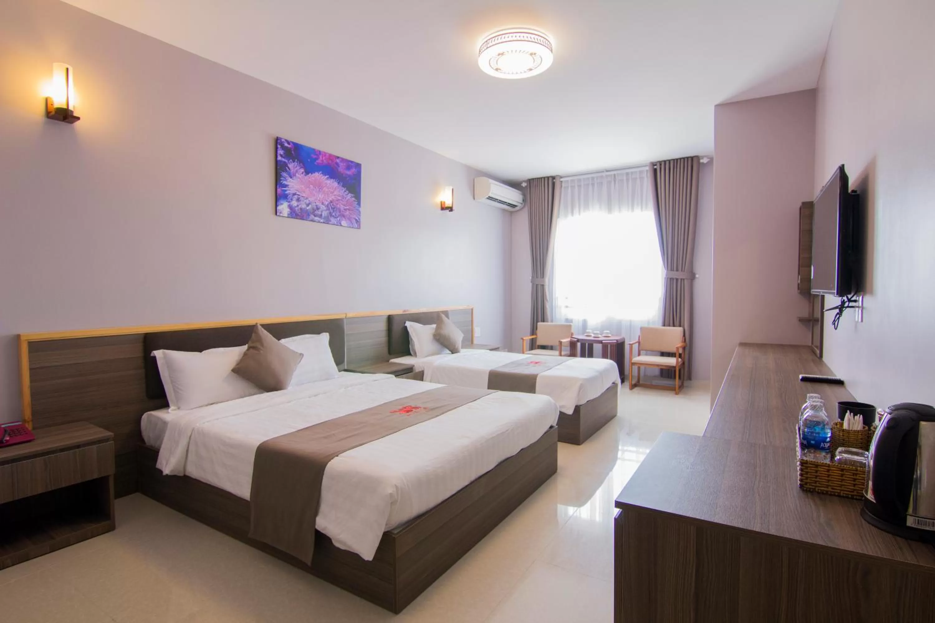 Bed in Khách sạn San Hô Vũng Tàu (Coral Hotel)