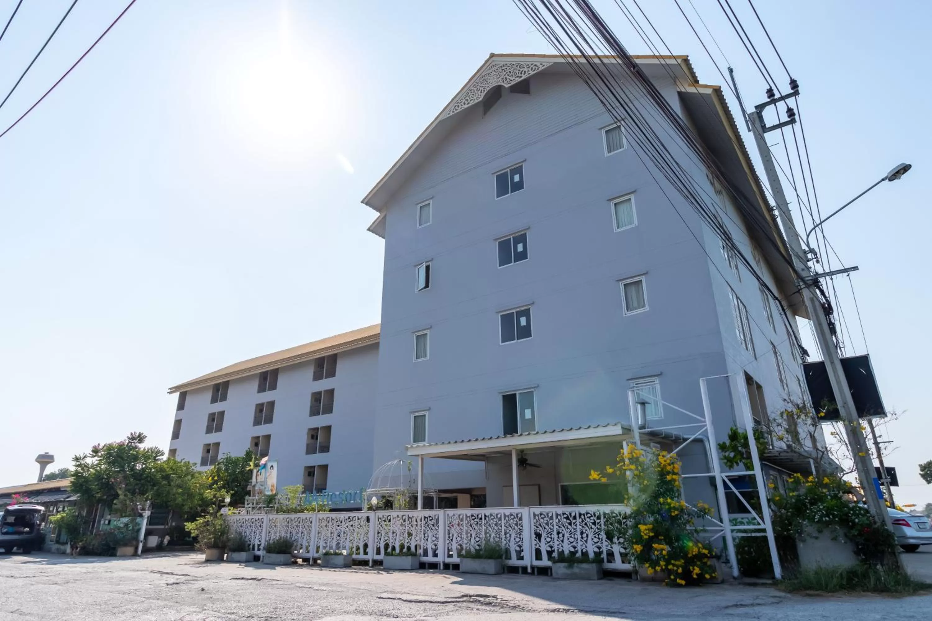 Property building in AA Resort Hotel