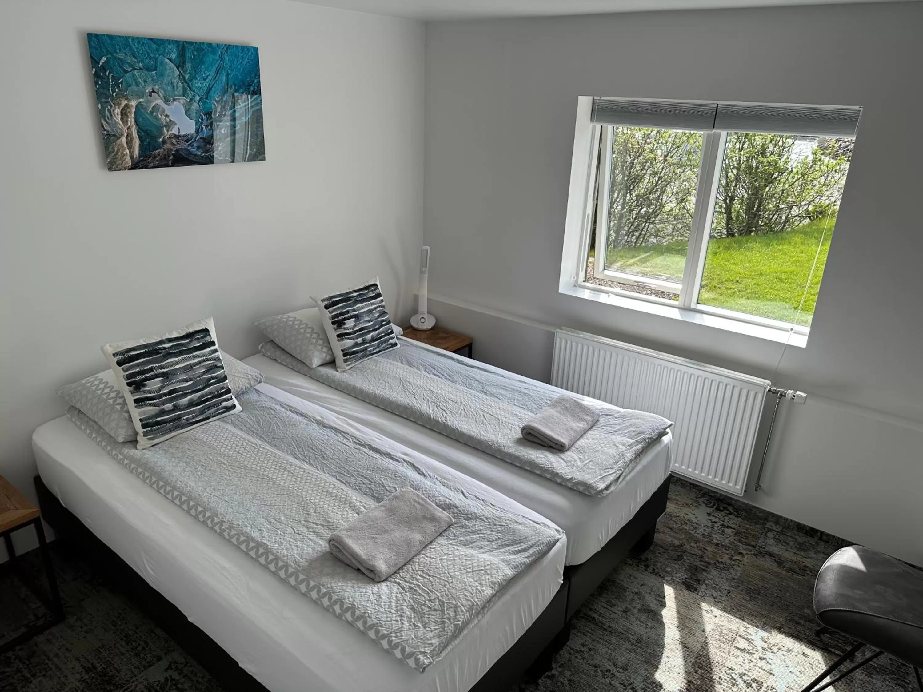 Bed in Guesthouse Dyngja