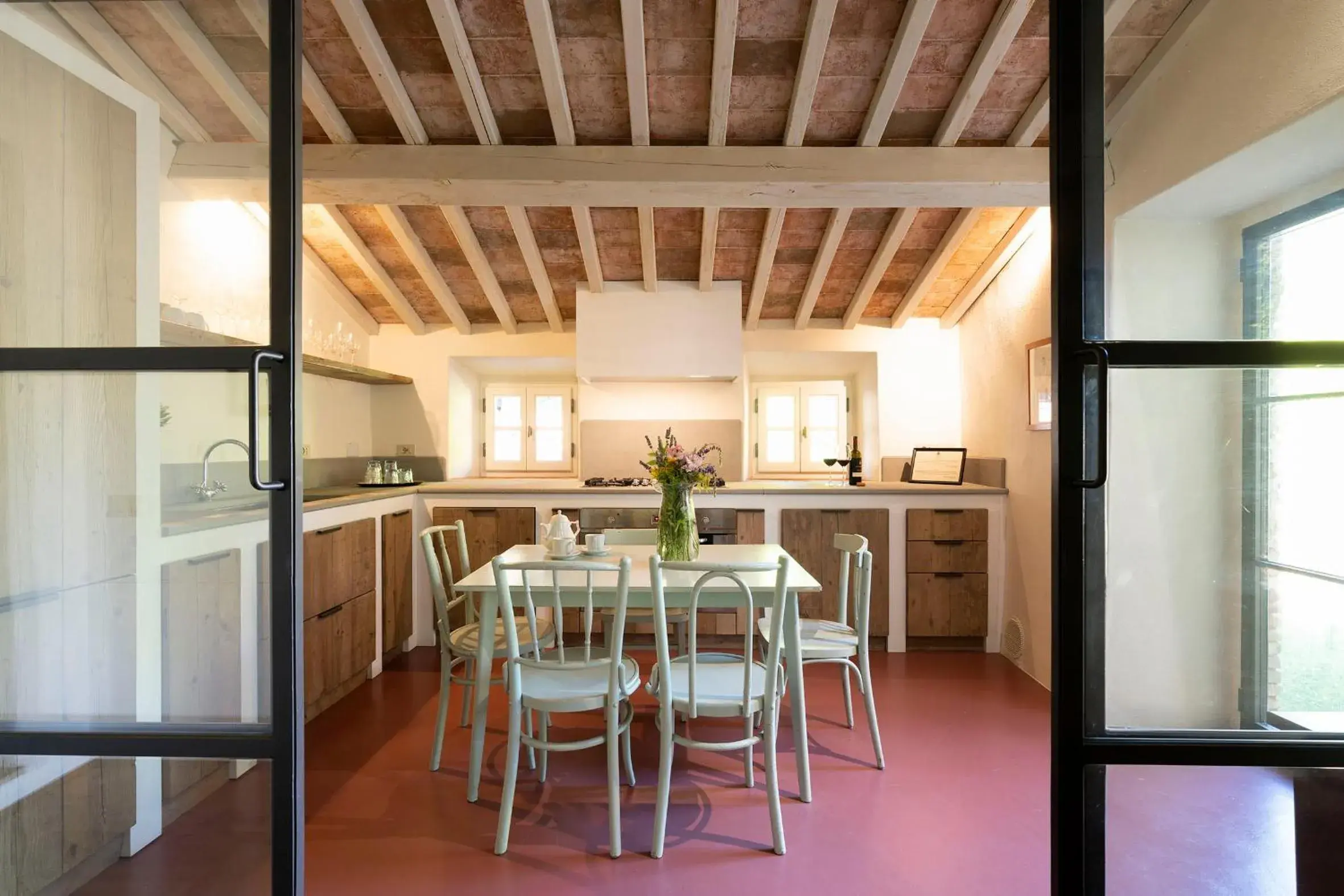 kitchen, Dining Area in Castello di Fonterutoli Wine Resort