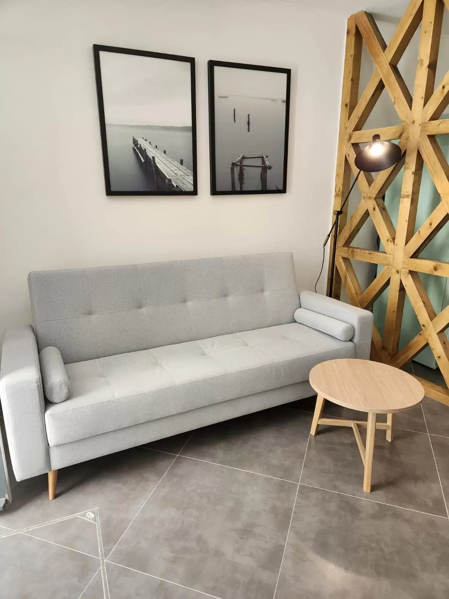 Seating Area in Loios Studios and Apartments