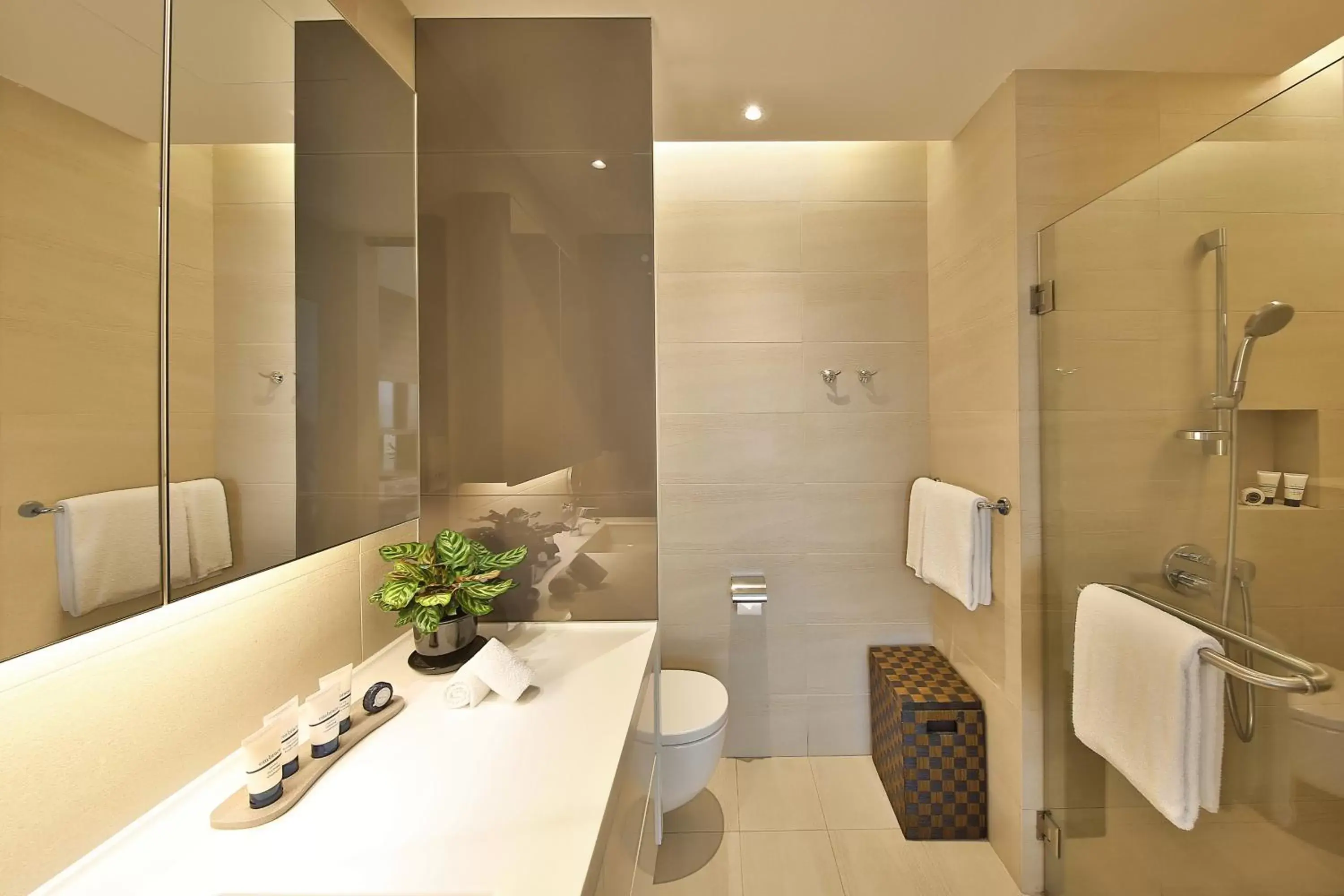 Bathroom in Pan Pacific Serviced Suites Beach Road, Singapore