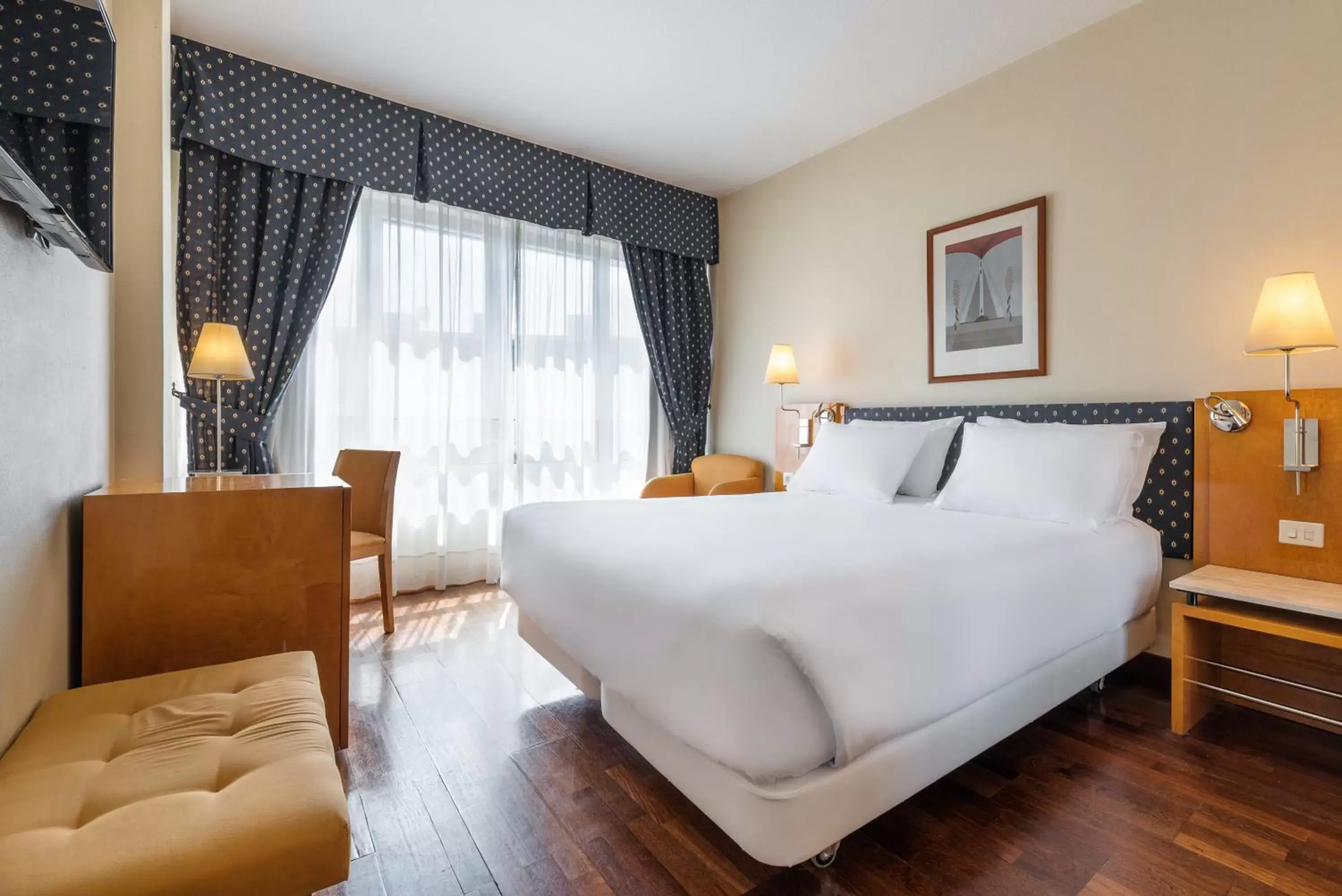 Bedroom, Bed in Eurostars Atlántico Bedroom, Bed in Eurostars Atlántico