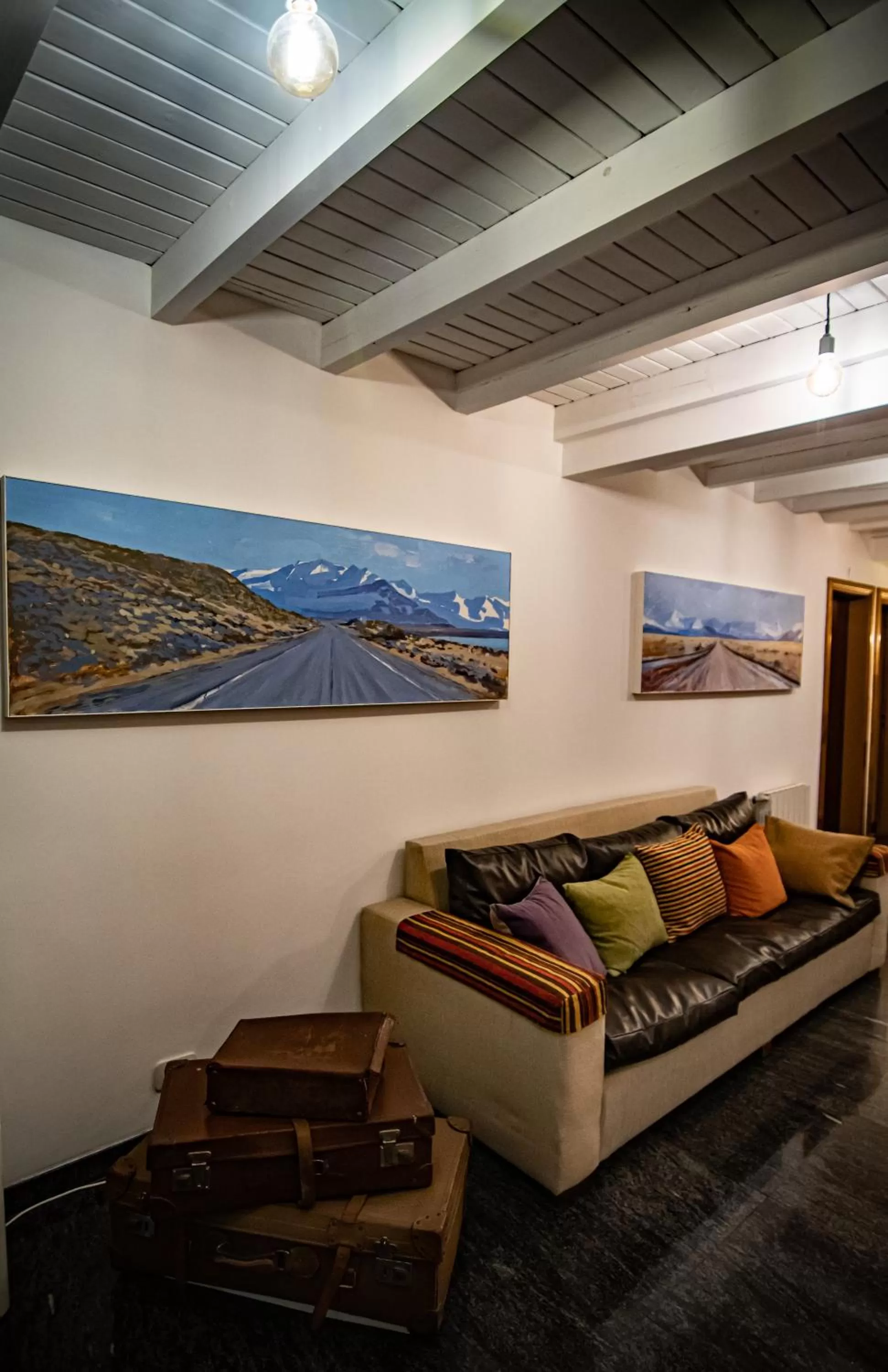 Living room in Las Avutardas Hosteria