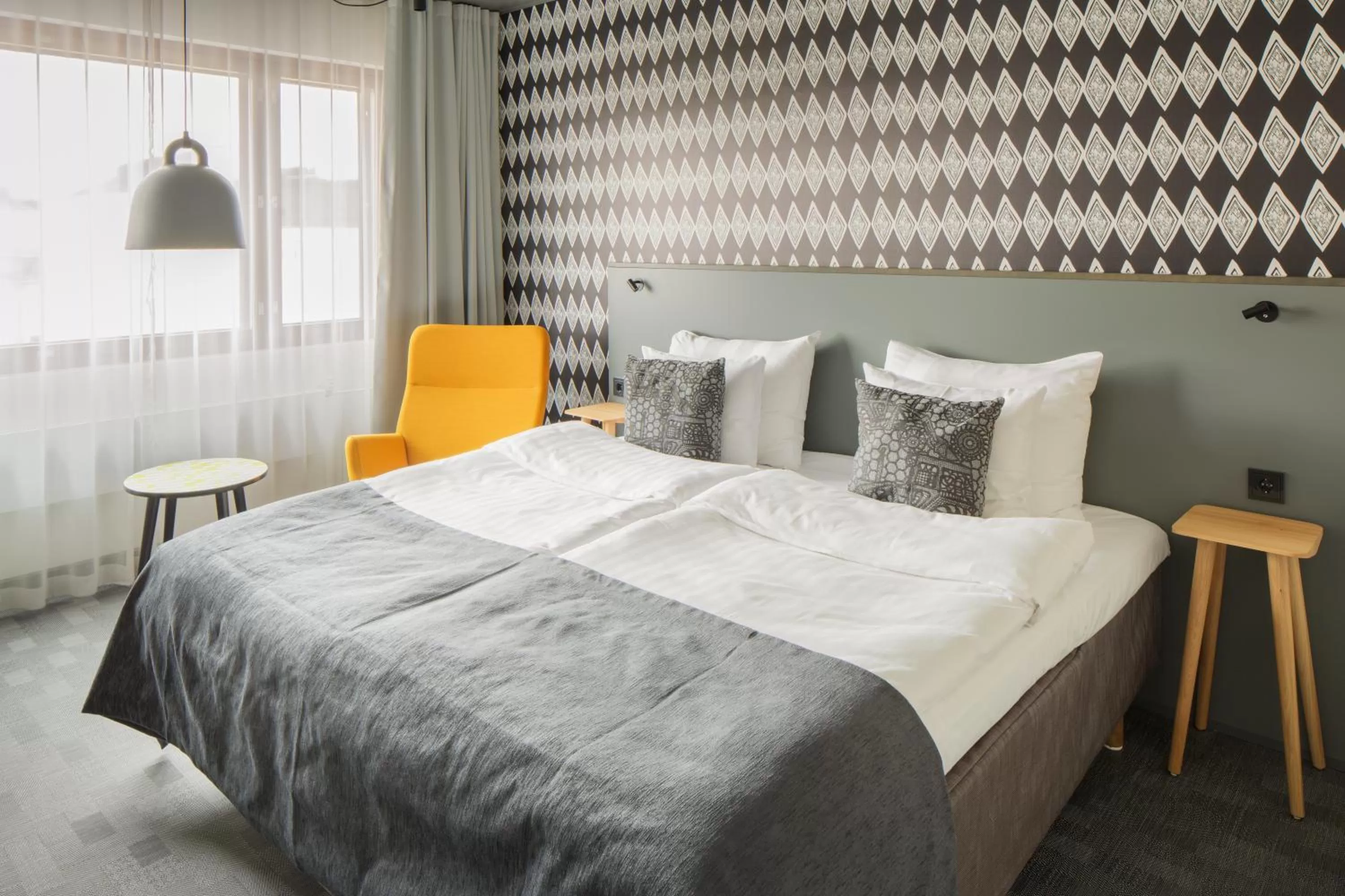 Bed in Original Sokos Hotel Presidentti Helsinki