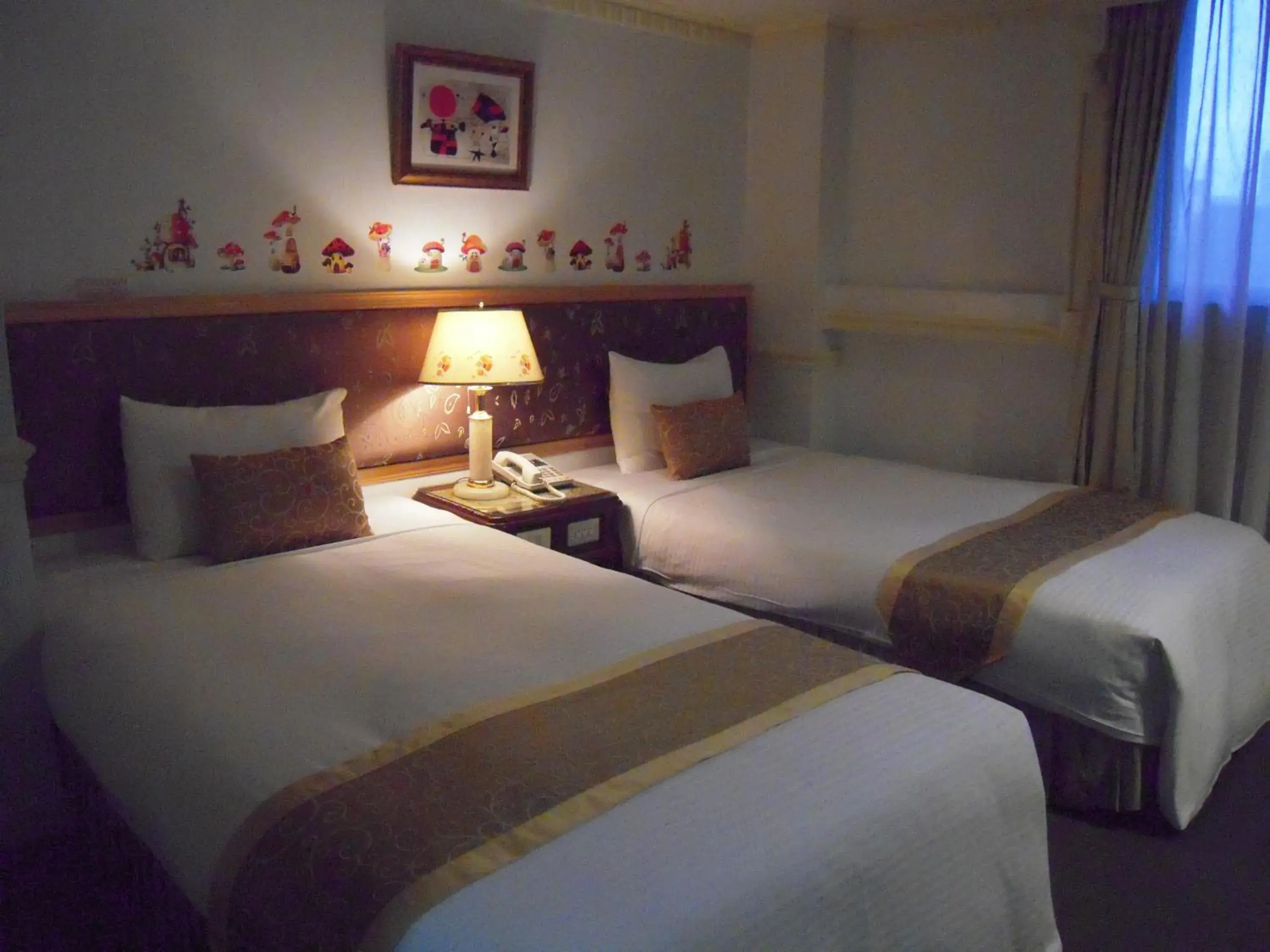 Bed in City Hotel Bed in City Hotel