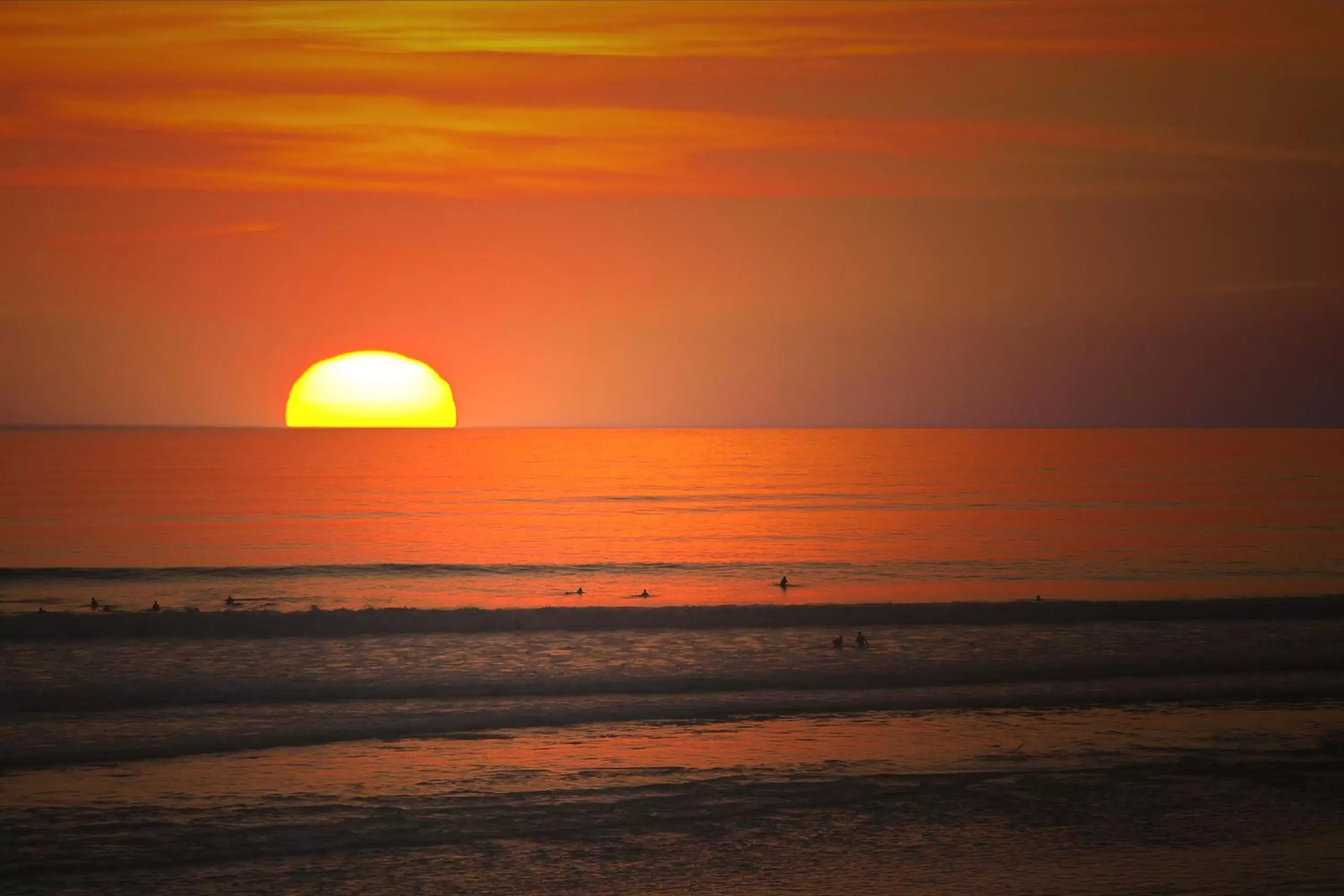 Natural landscape, Sunrise/Sunset in Costa Rica Surf Camp by SUPERbrand