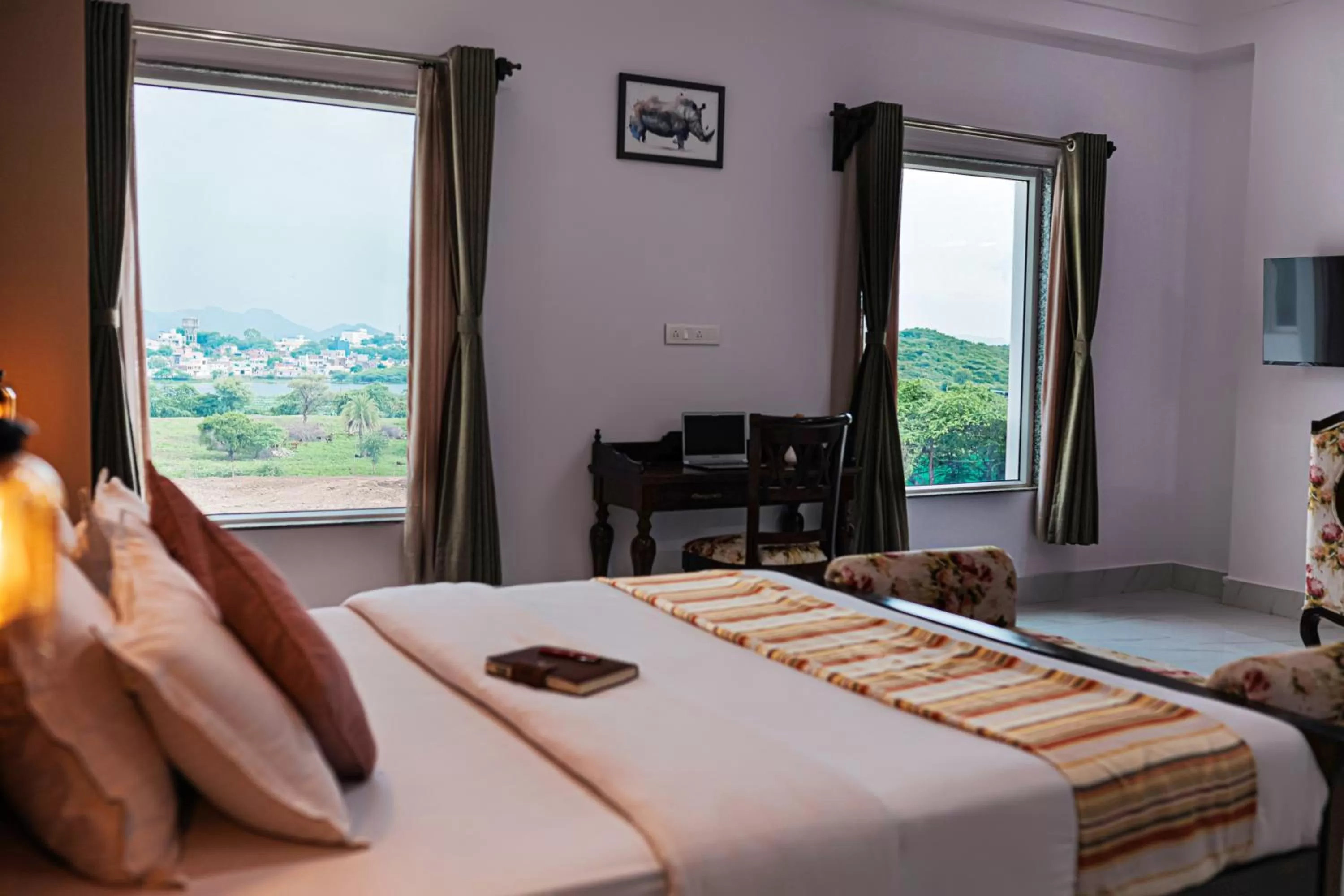 View (from property/room), View in Revaas Lake View Boutique Hotel