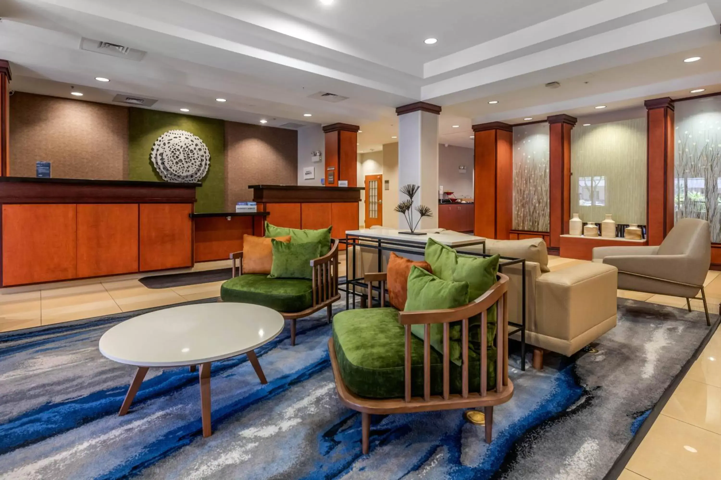 Lobby or reception in Fairfield Inn and Suites Holiday Tarpon Springs