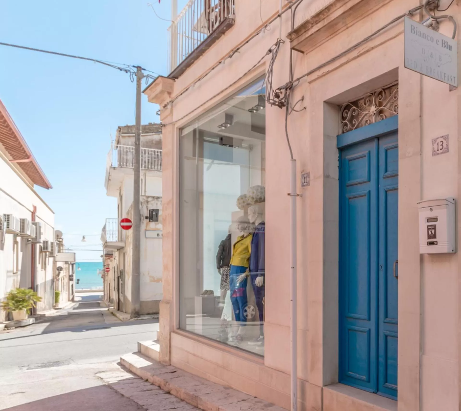 Property building in B&B Bianco E Blu