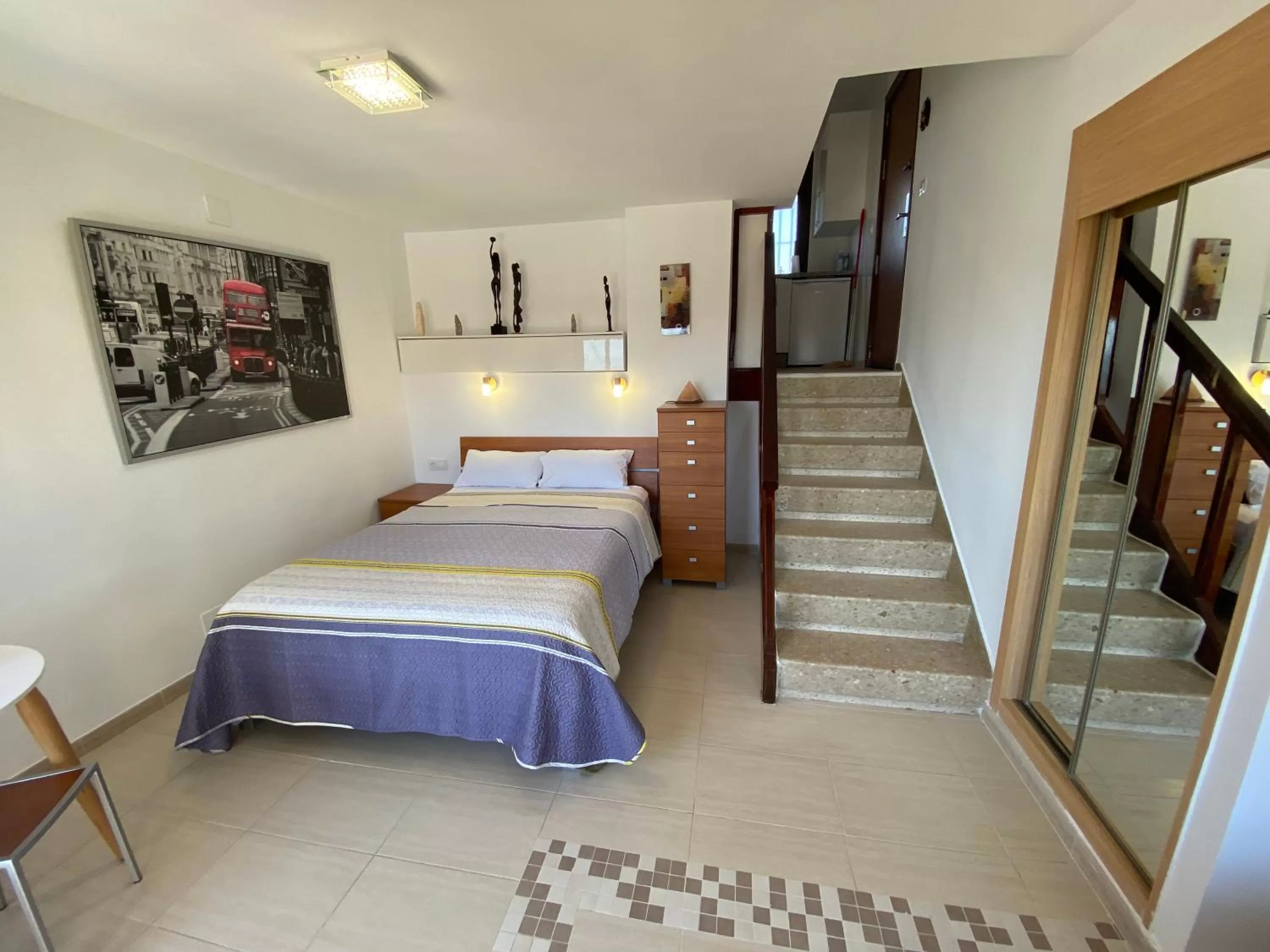 Bedroom, Bed in Benalmadena ALOHA PLAYA SEA VIEW LOFT