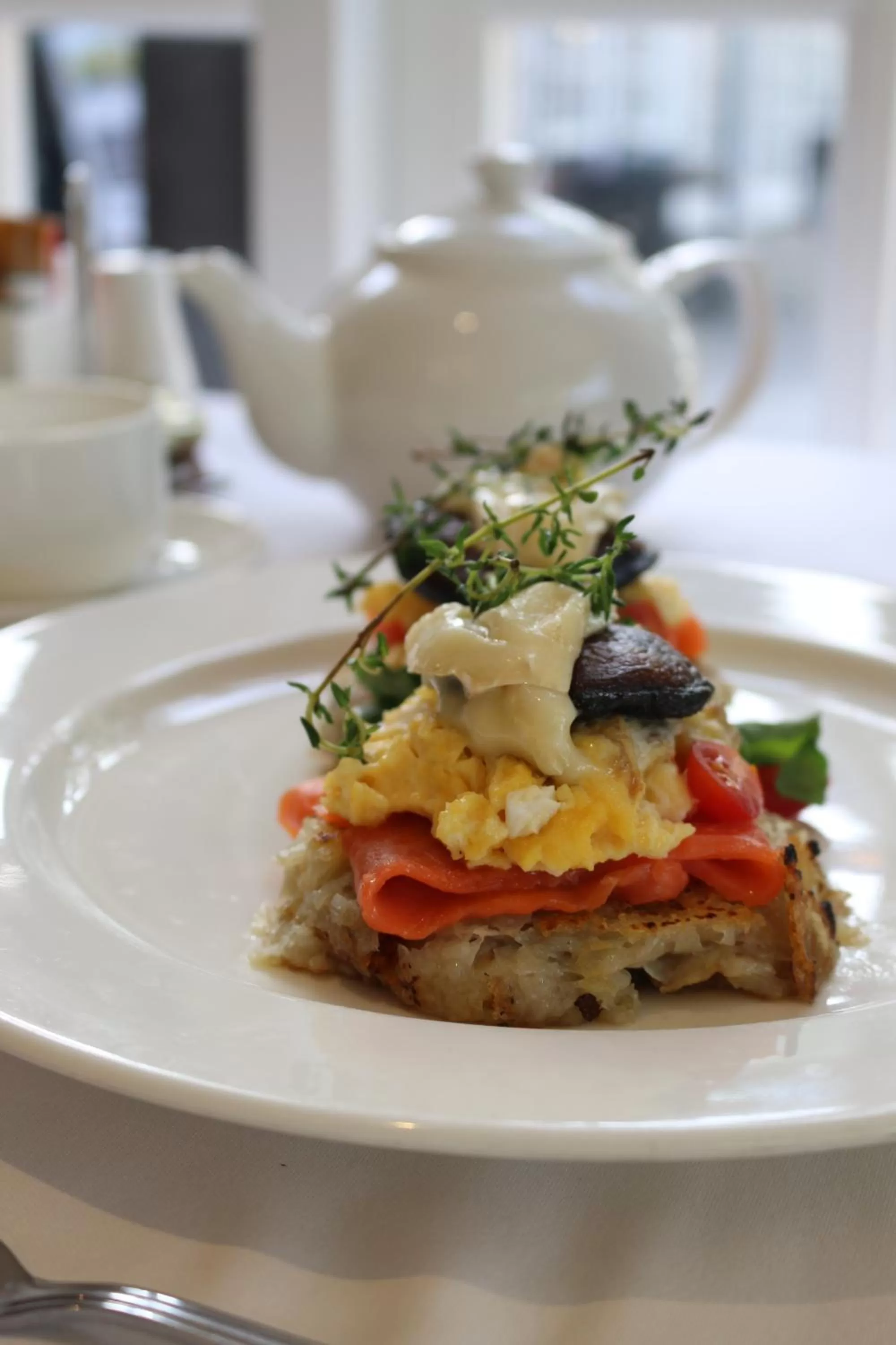 Food close-up in The Devon Valley Hotel