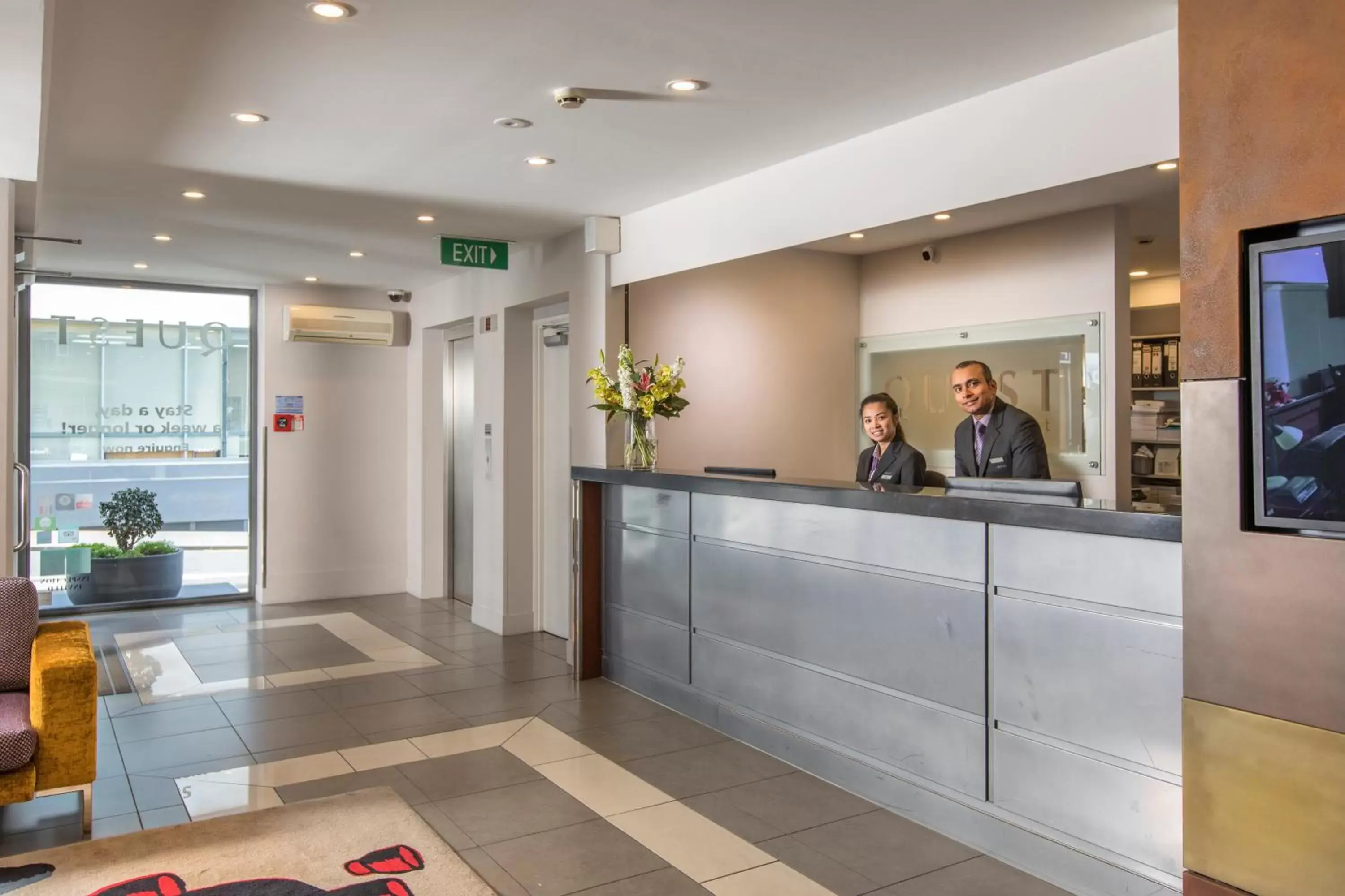 Lobby or reception in Quest Newmarket Serviced Apartments