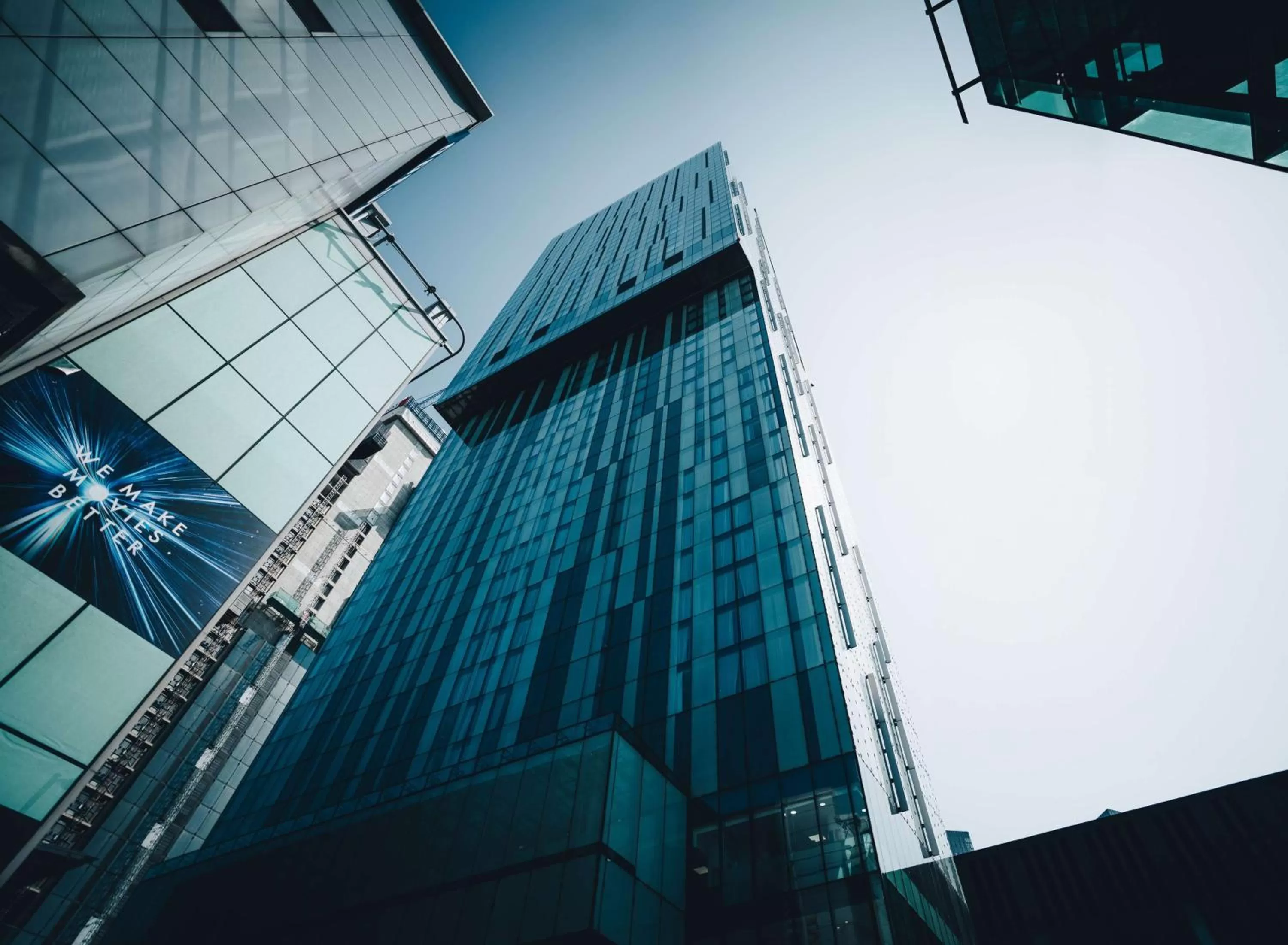 Property building in Hilton Manchester Deansgate