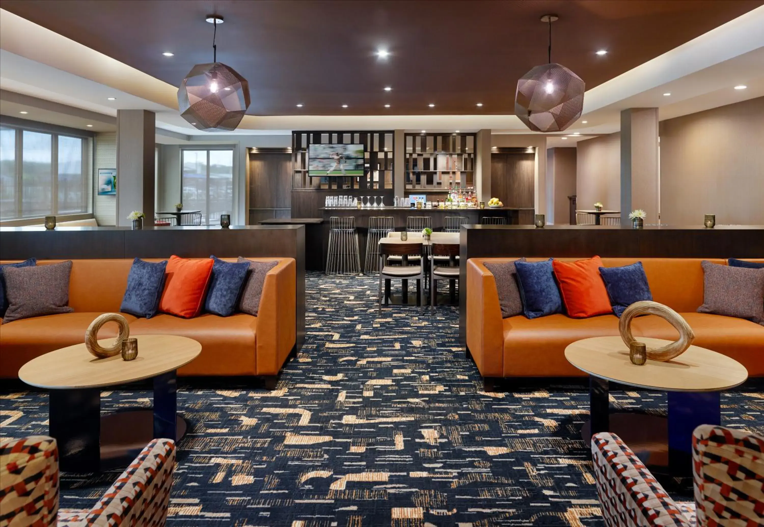 Restaurant/places to eat, Lounge/Bar in SpringHill Suites by Marriott Franklin Mint