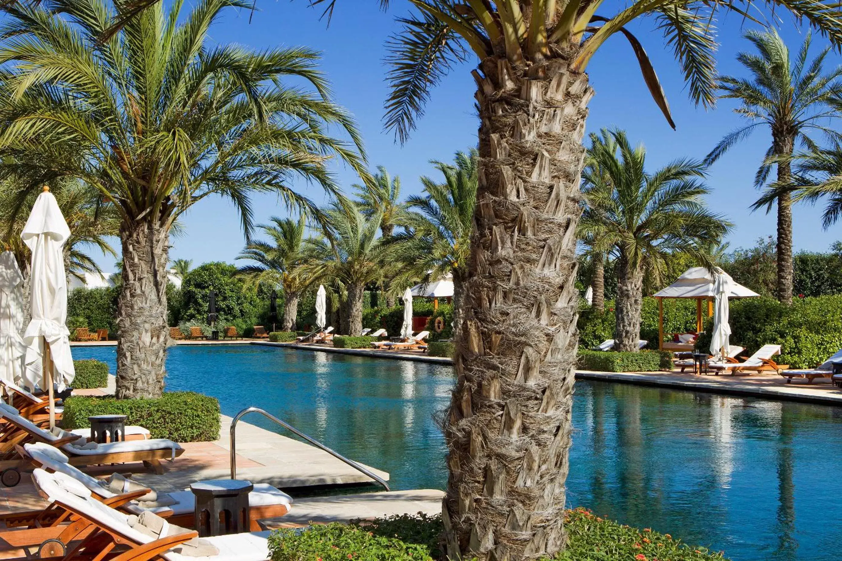 Balcony/Terrace, Swimming Pool in Finca Cortesin Hotel Golf & Spa