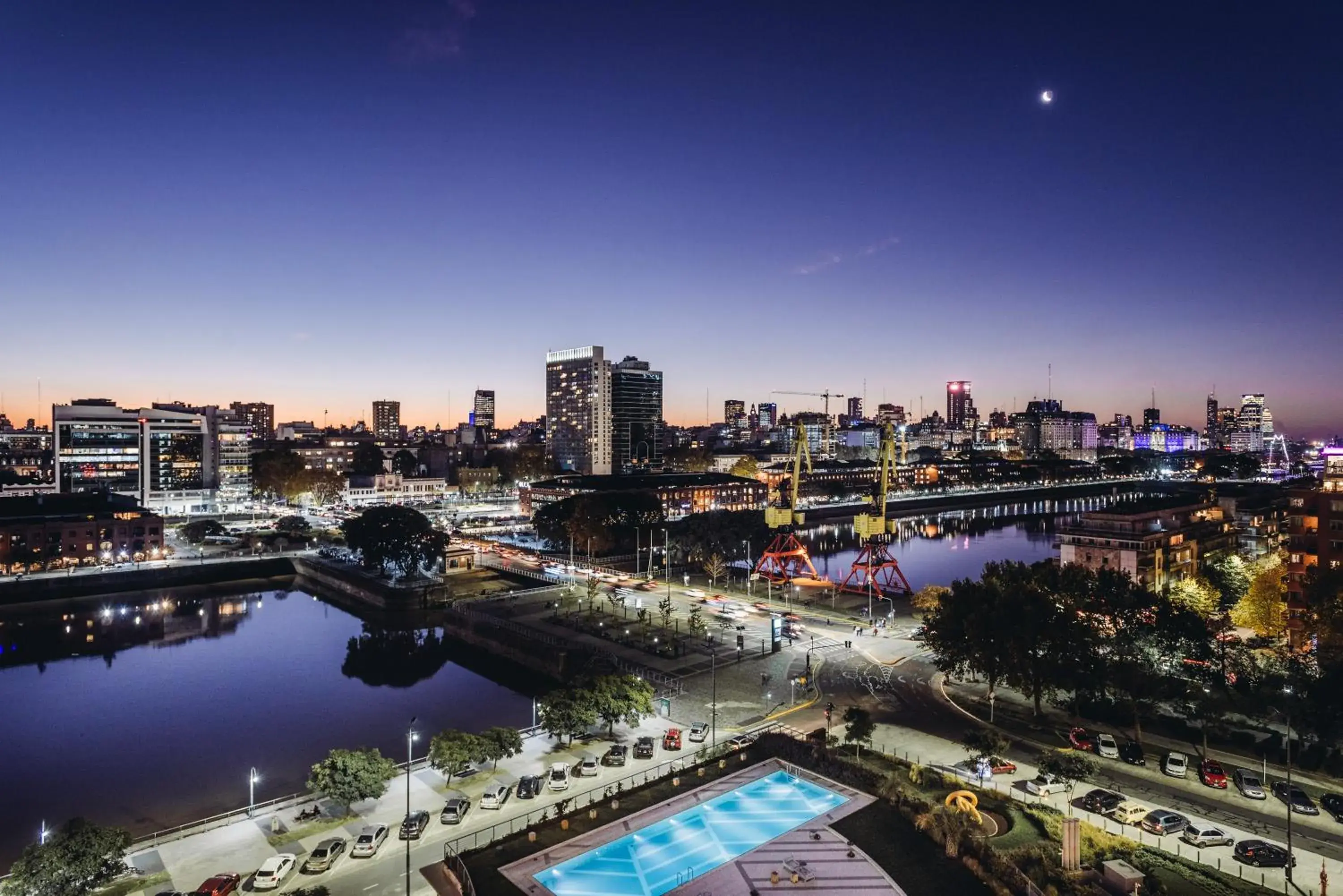 View (from property/room) in SLS Buenos Aires Puerto Madero