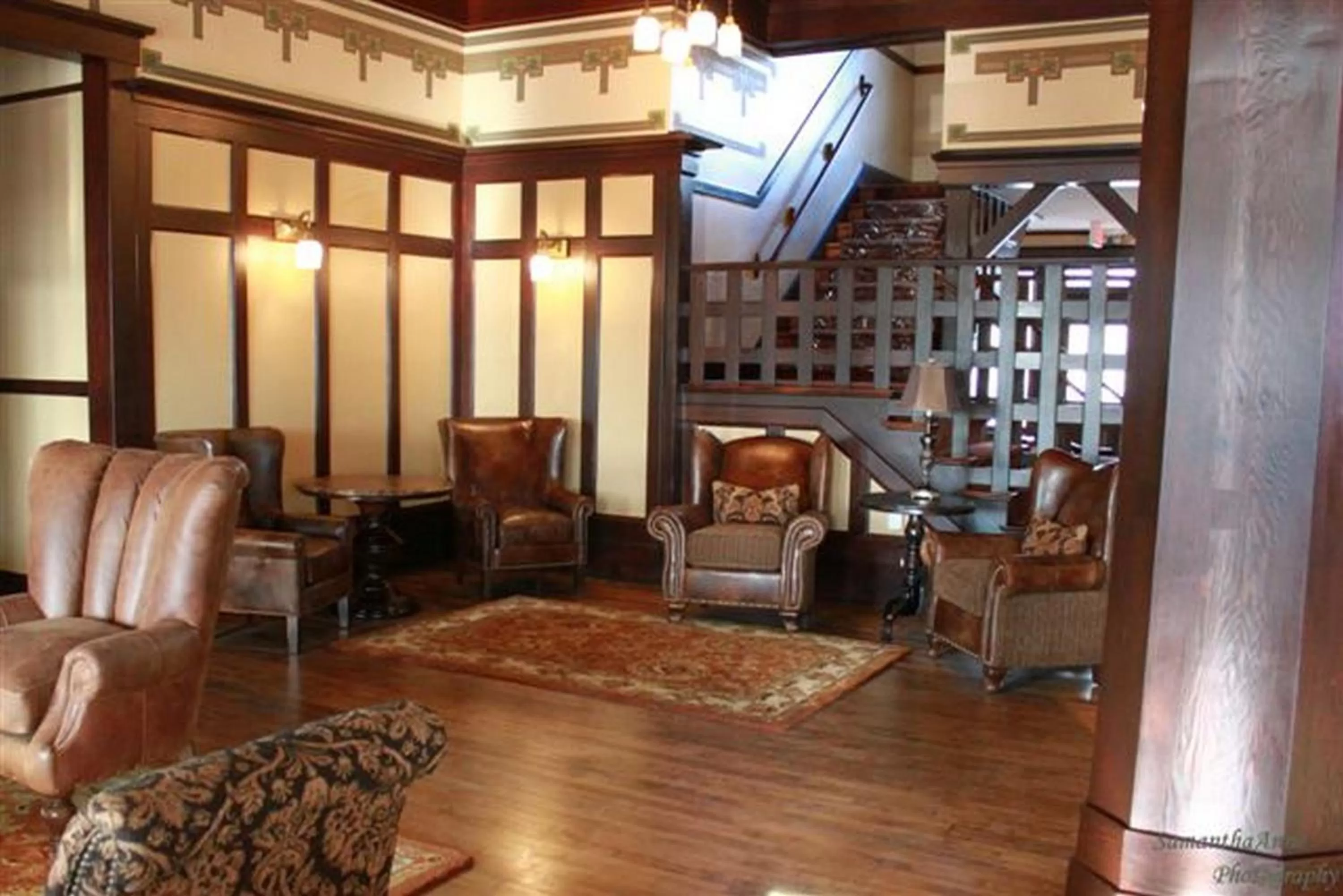 Lobby or reception in The Sacajawea Hotel