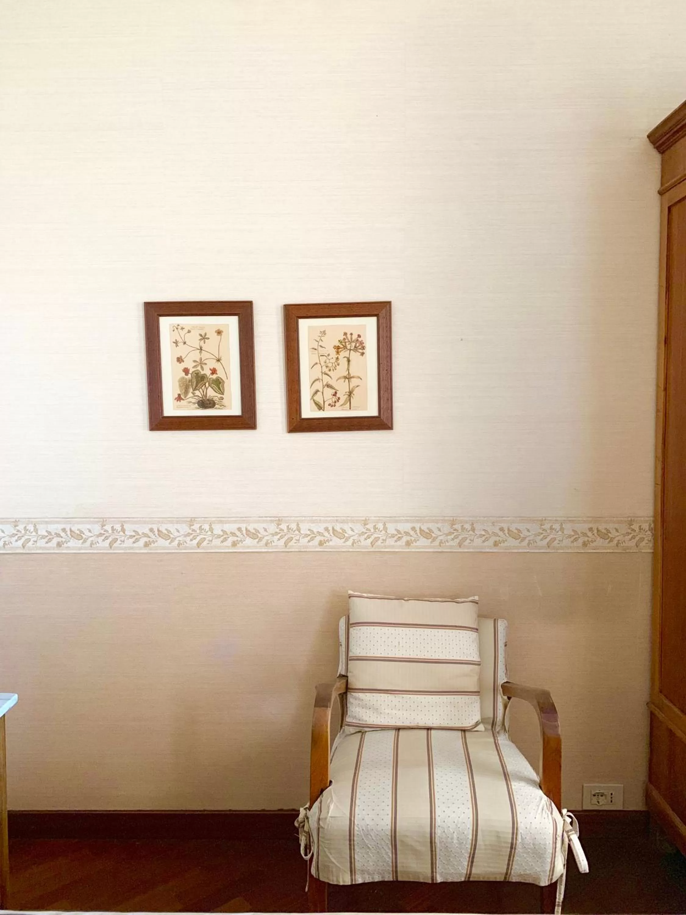 Bed in Hotel La Calcina