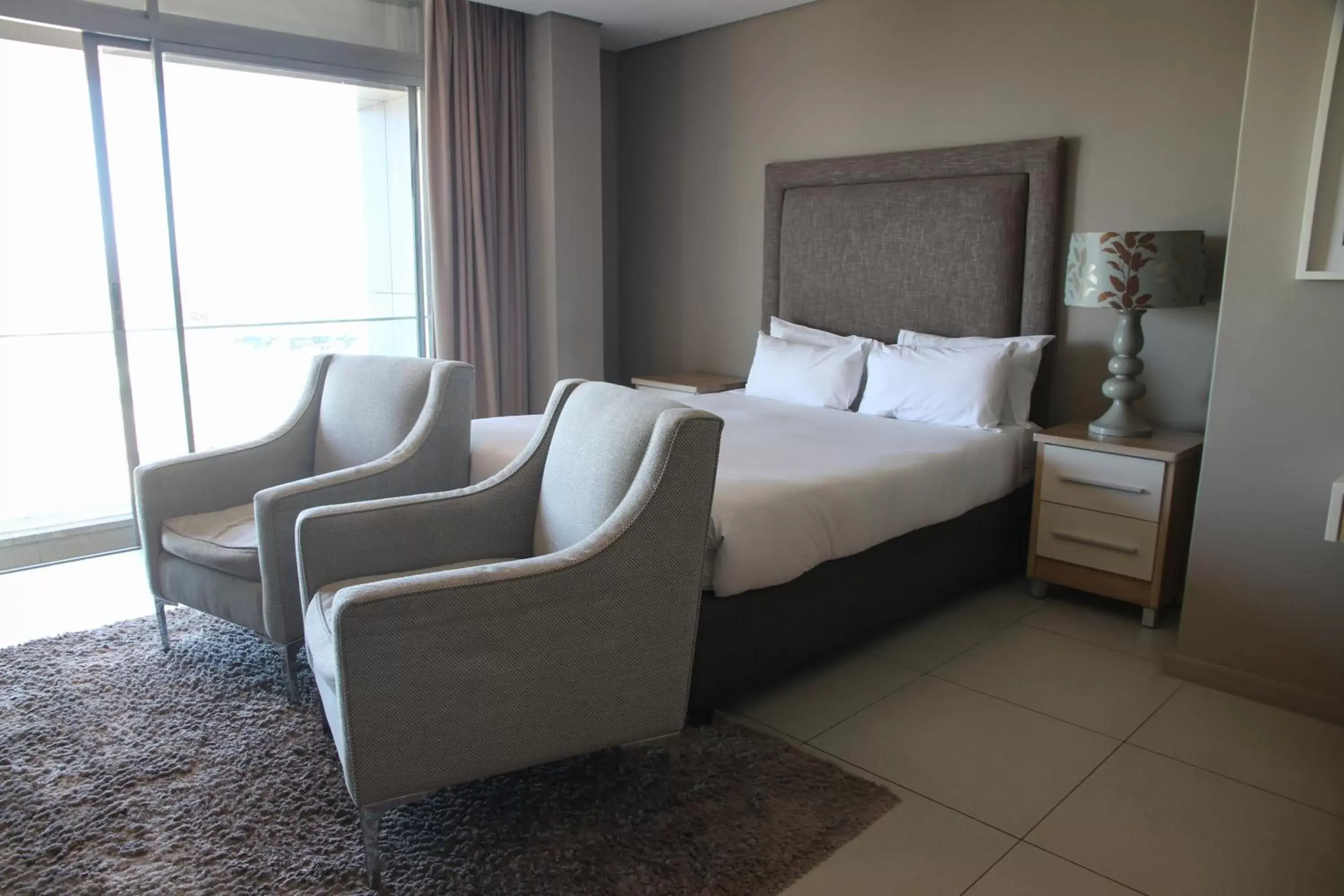 Bedroom, Bed in The Residences at Crystal Towers