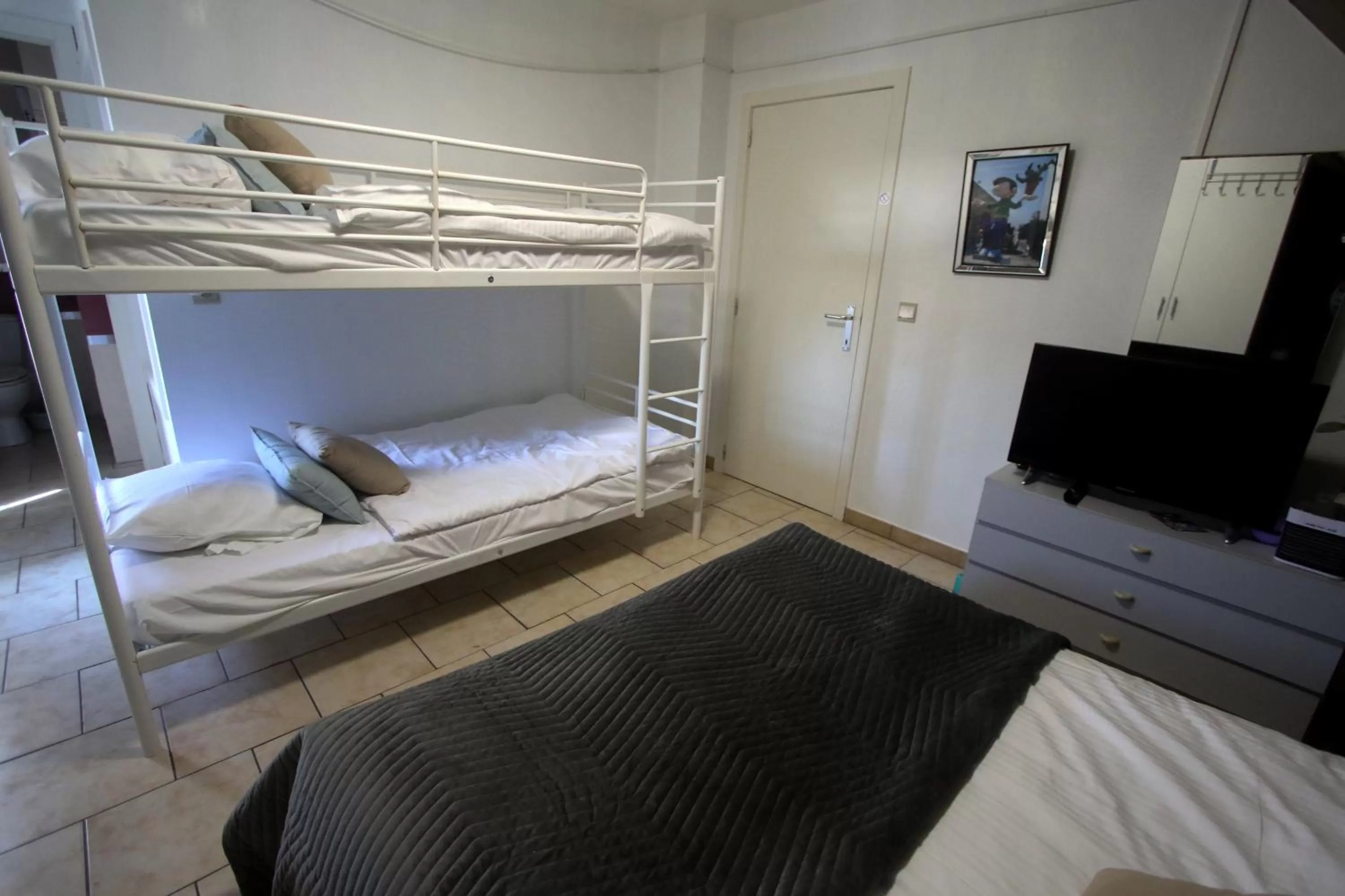 bunk bed, Bed in Chambre d'hôte Blankenberge