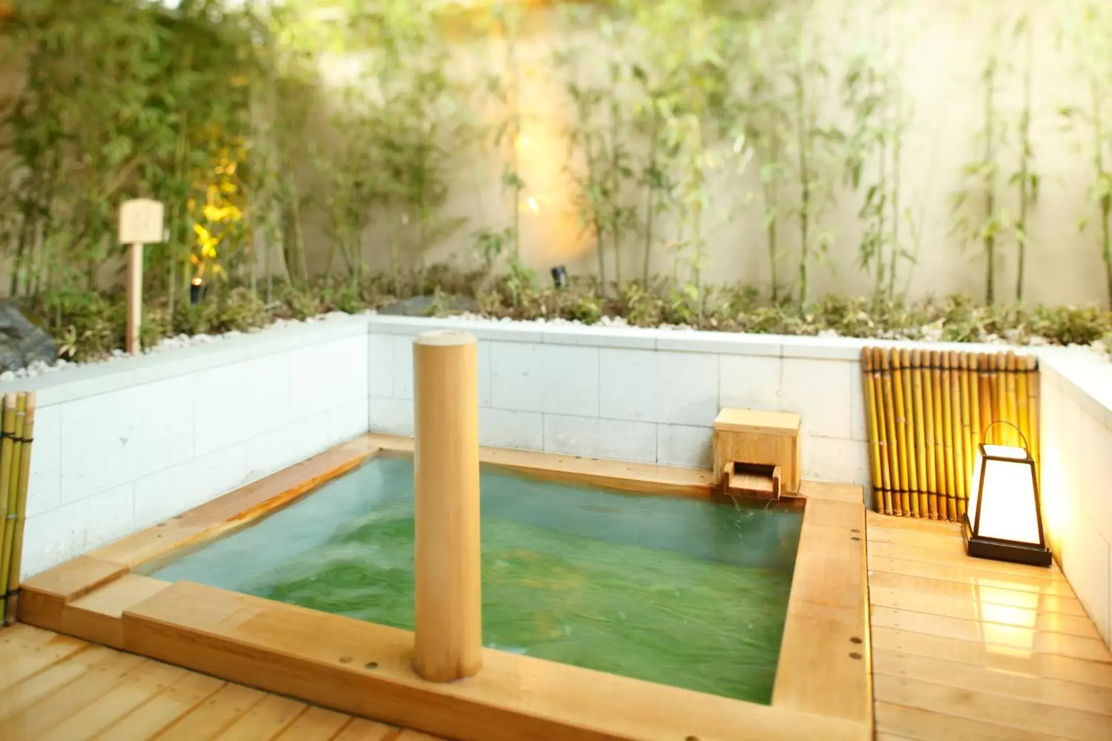 Open Air Bath in Kadensho, Arashiyama Onsen, Kyoto - Kyoritsu Resort