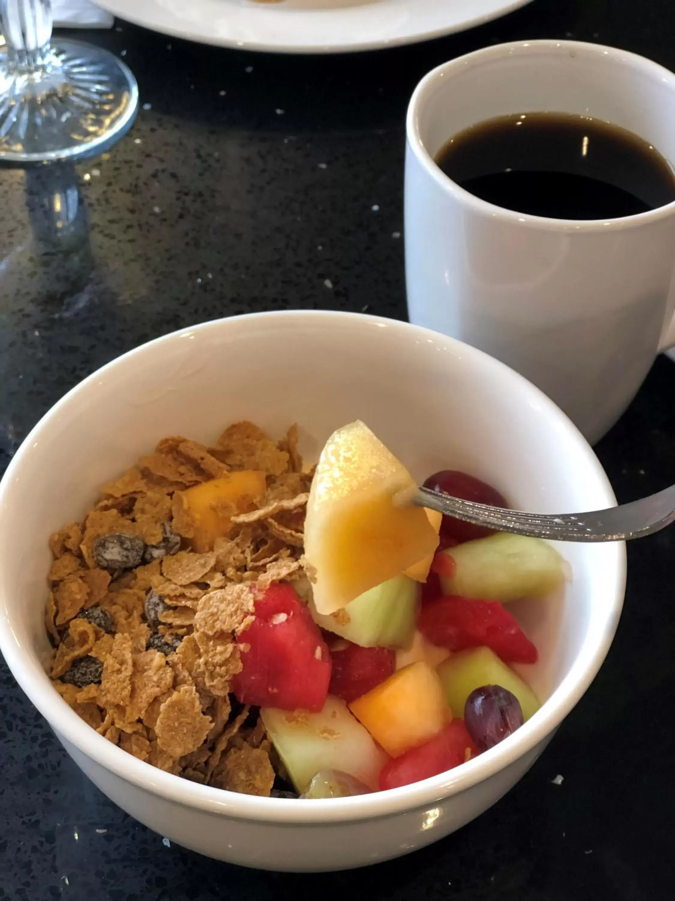 Breakfast in Radisson Hotel McAllen Airport
