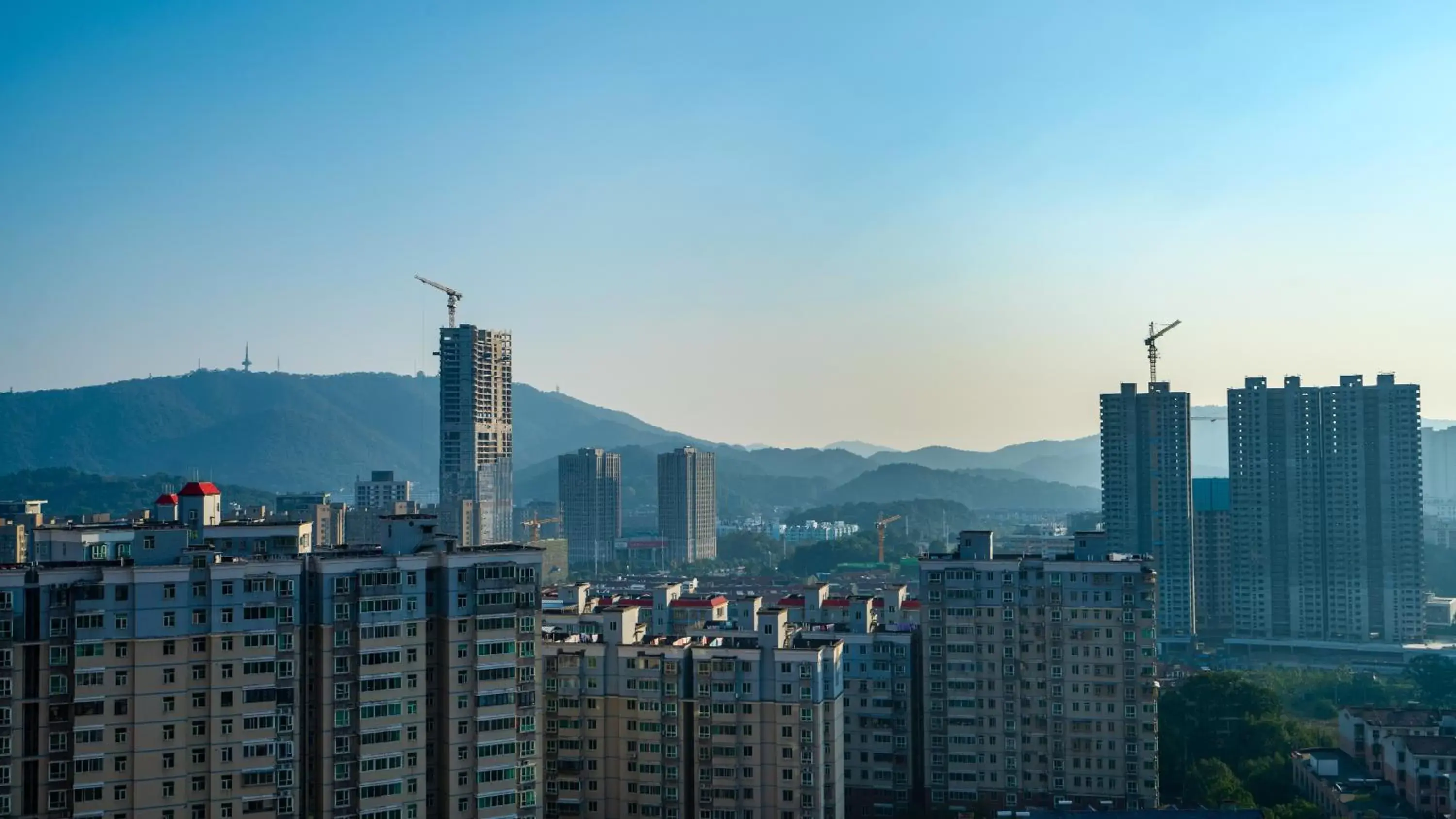 City view in Holiday Inn Express Changsha Shifu, an IHG Hotel