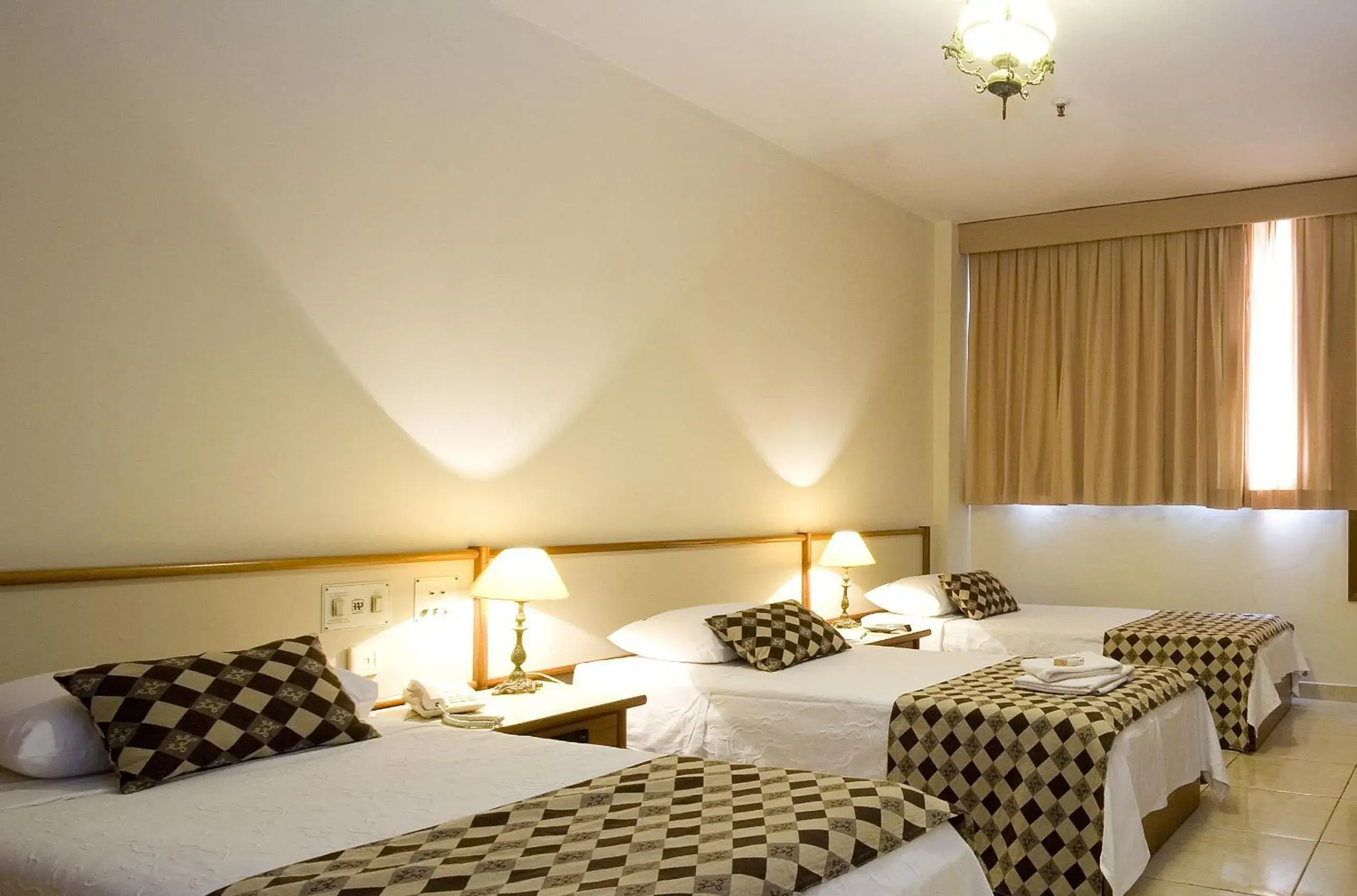 Bed in Hotel Rondônia Palace Bed in Hotel Rondônia Palace