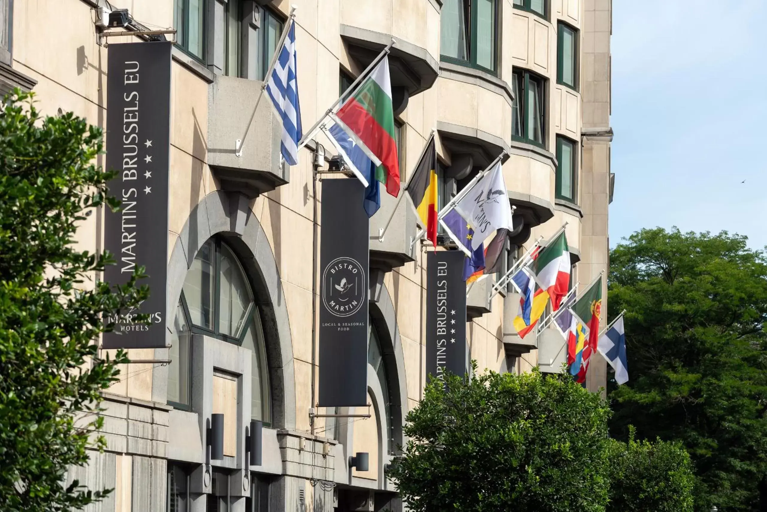 Facade/entrance, Property Building in Martin's Brussels EU