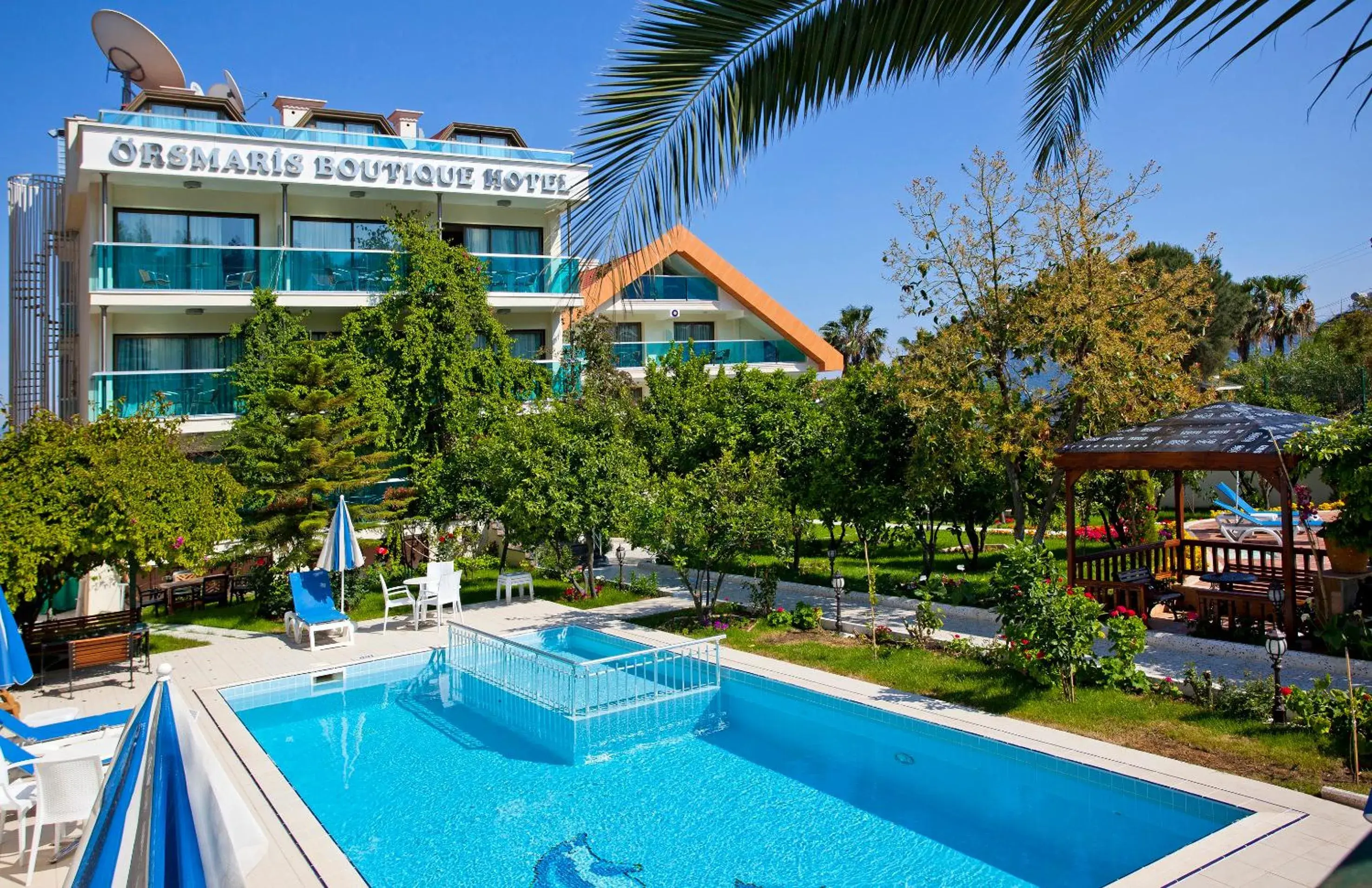 Garden, Swimming Pool in Örsmaris Boutique Hotel