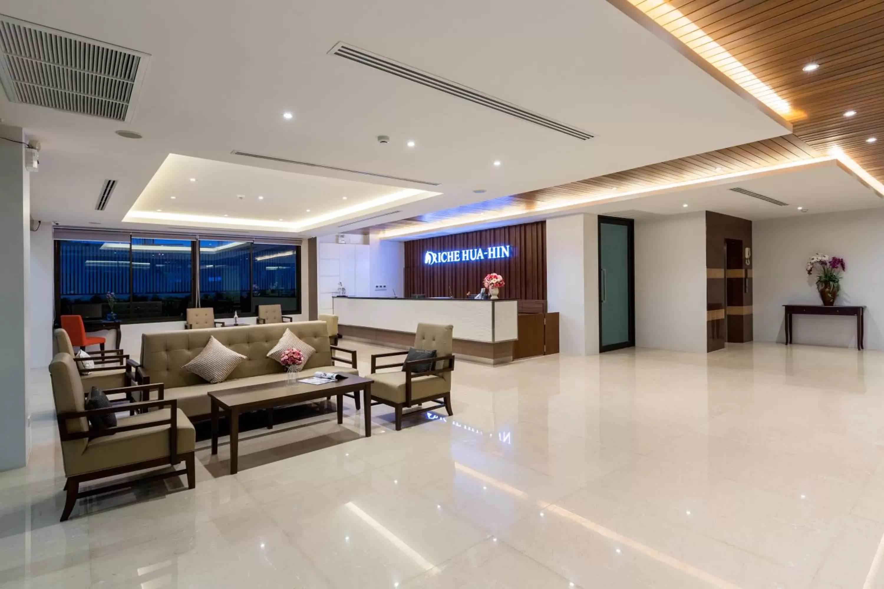 Lobby or reception in Riche Hua Hin Hotel - SHA Plus Lobby or reception in Riche Hua Hin Hotel - SHA Plus
