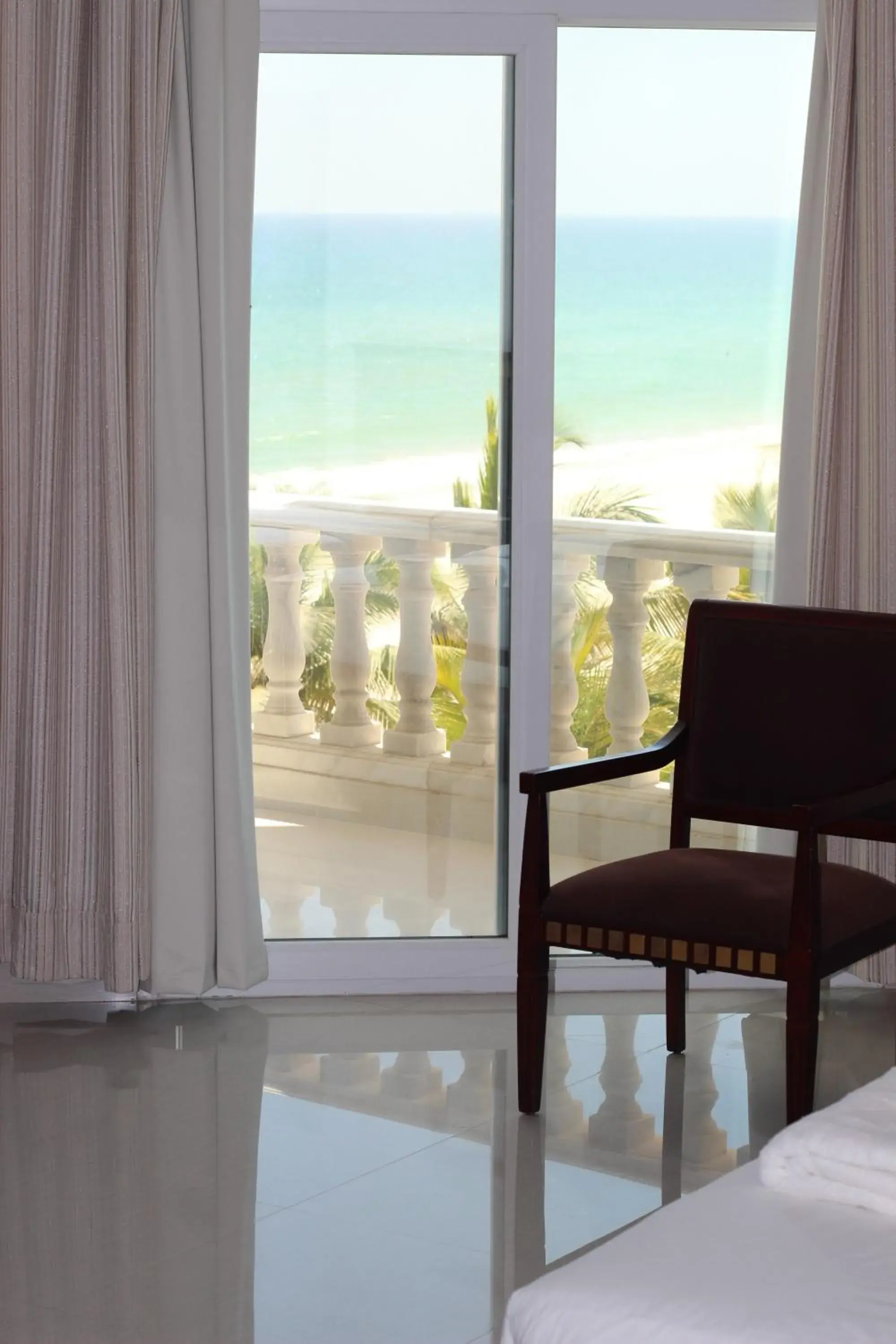 Bathroom, Sea View in Salalah Beach Resort Hotel