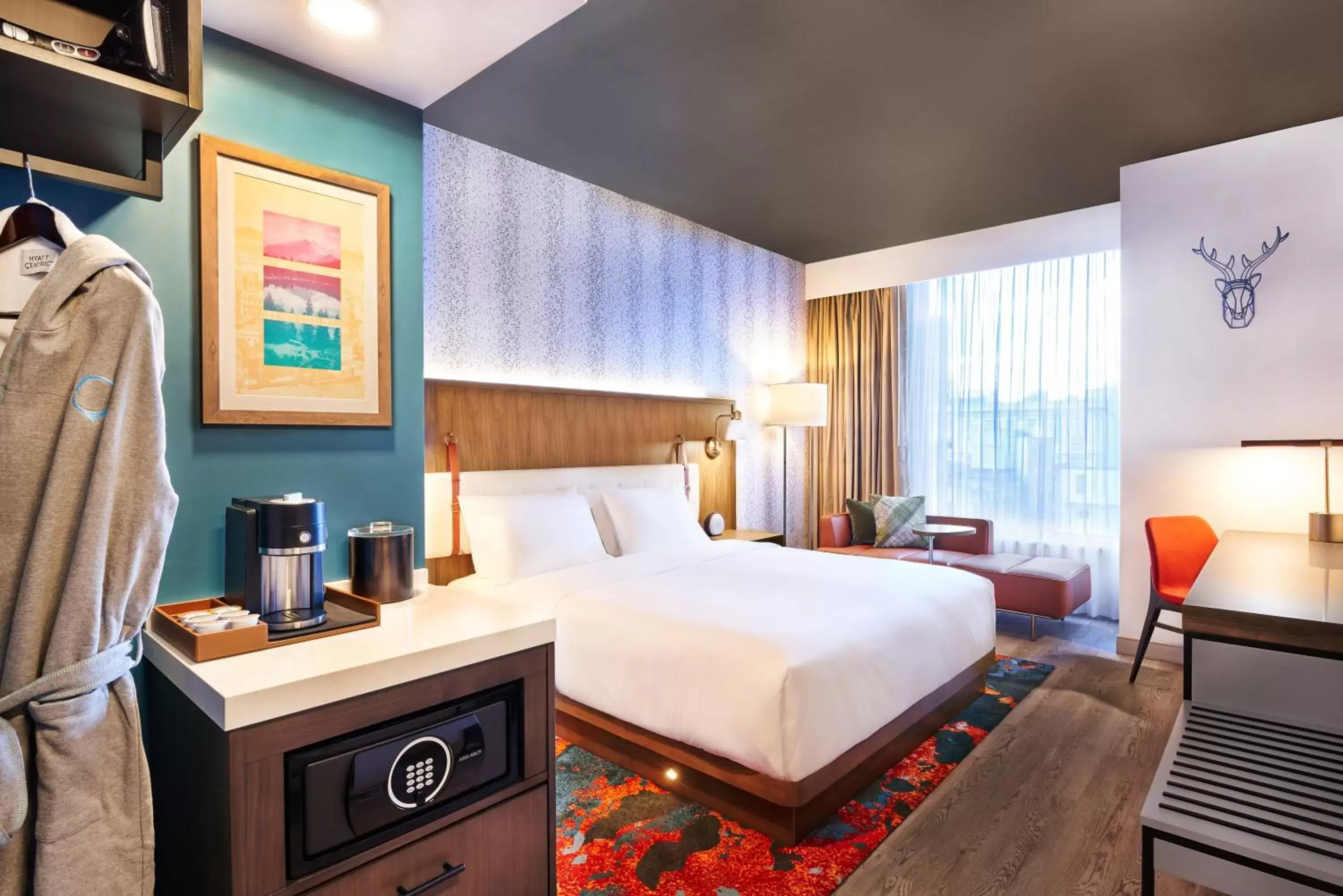 Bed in Hyatt Centric Downtown Denver Bed in Hyatt Centric Downtown Denver