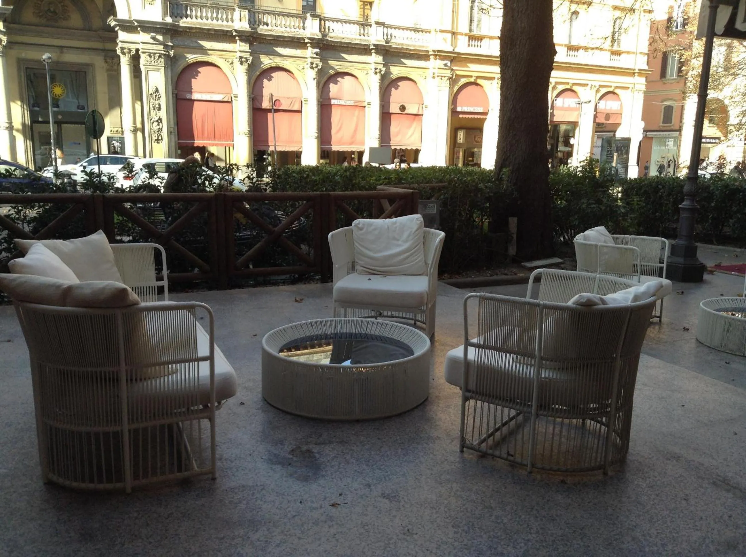 Balcony/Terrace in Zanhotel Tre Vecchi