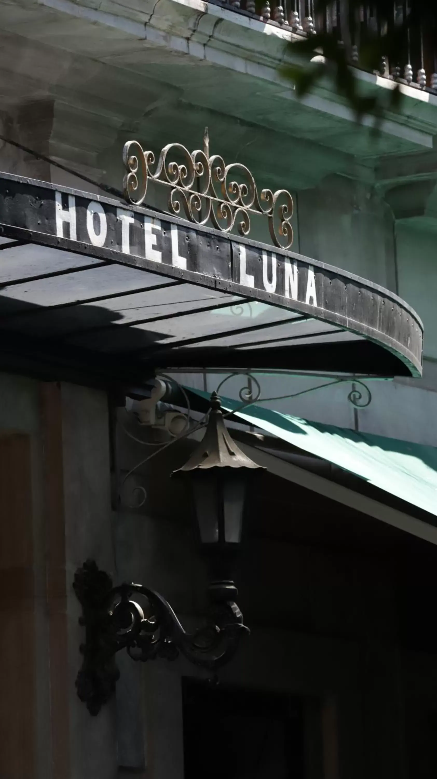 Property Logo/Sign in Hotel Luna
