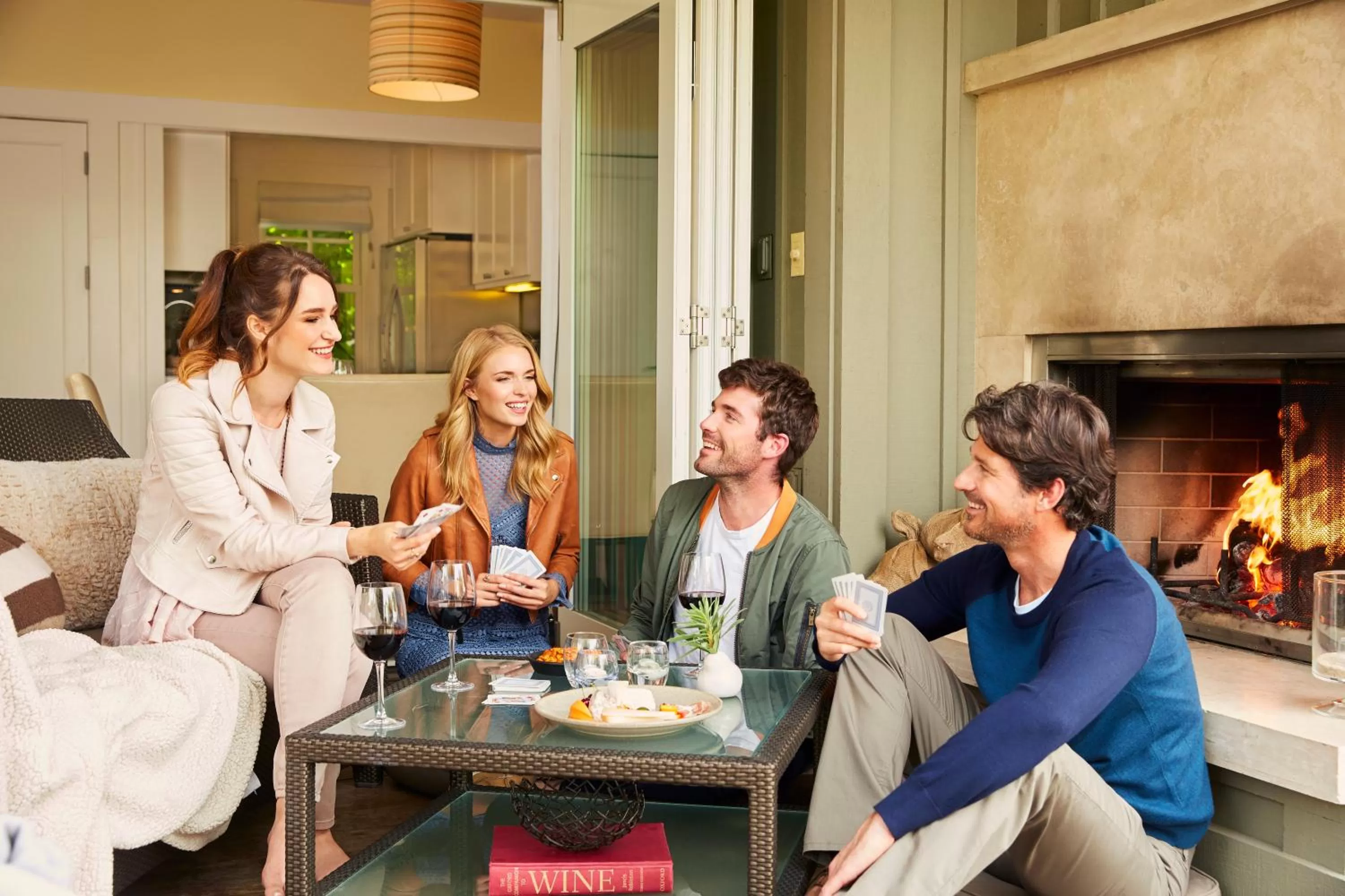 Living room in Carneros Resort and Spa