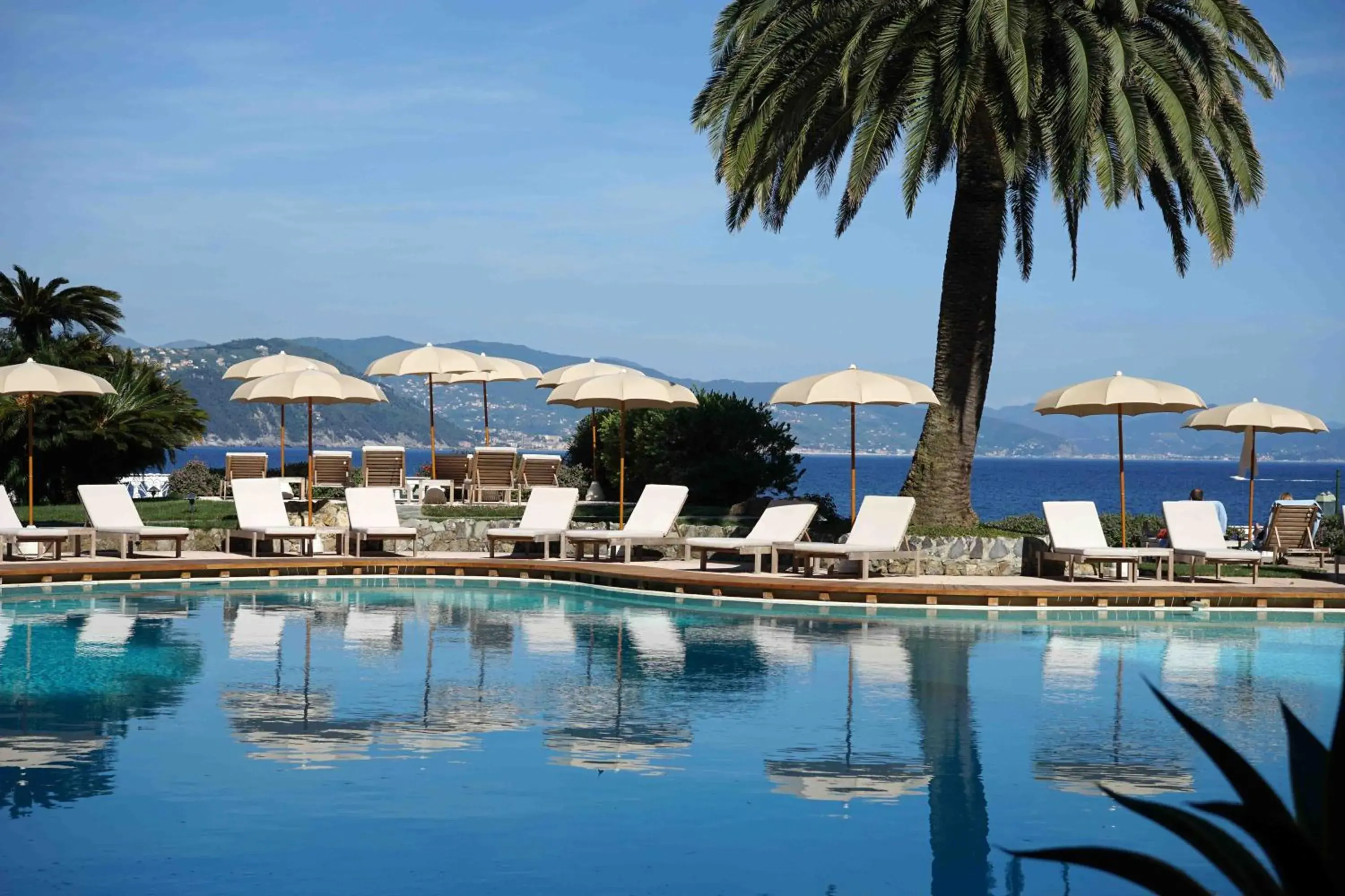 Swimming Pool in Grand Hotel Miramare